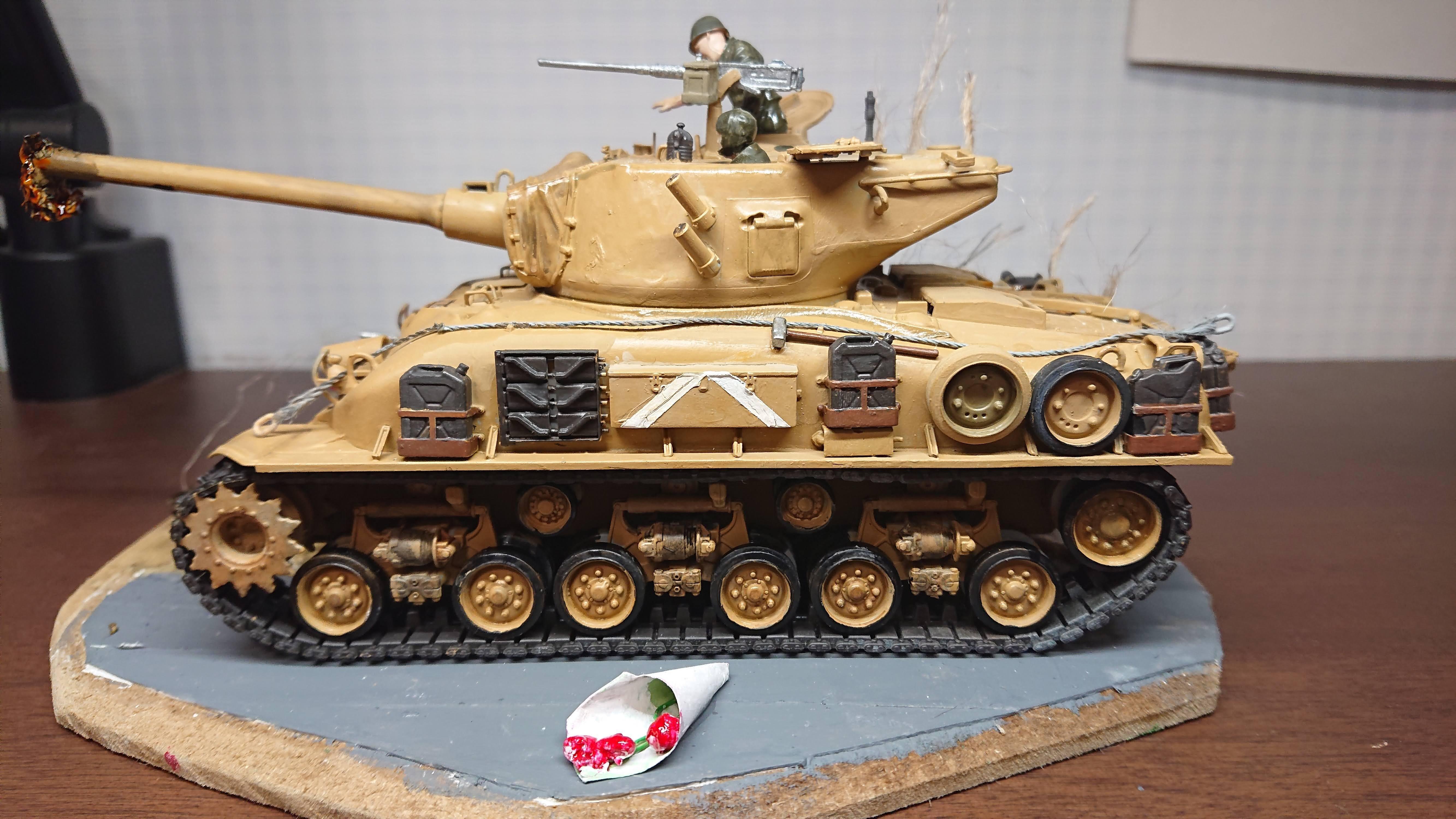 初】戦車ジオラマを制作しました。｜やくしぃ博物館