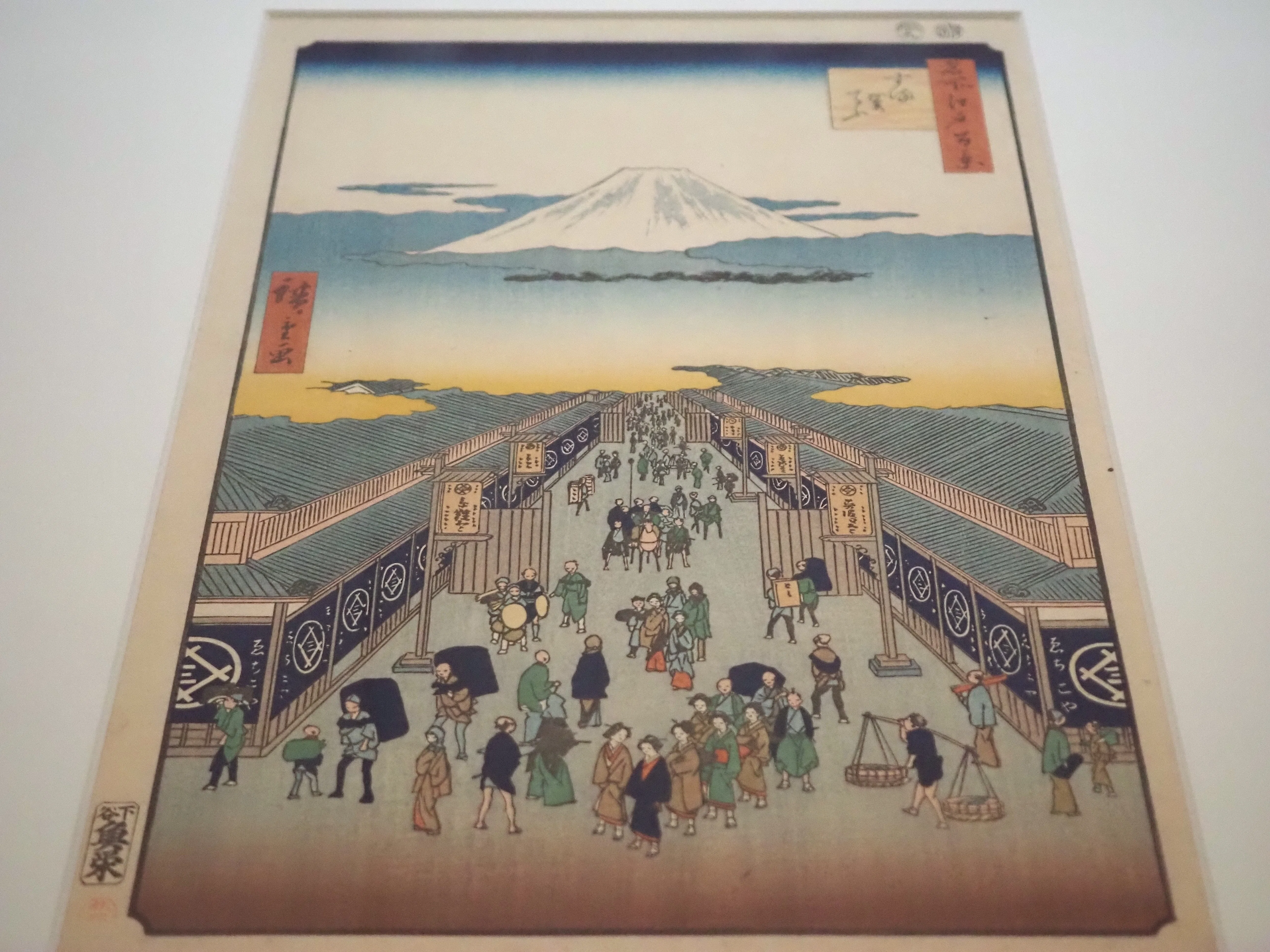 大値下げ◆大河ドラマ べらぼう人気の浮世絵◆江戸の歌舞伎浮世絵図◆版画大判パネル 大河ドラマ「べらぼう」を記念して、東京国立博物館で浮世絵を見てき