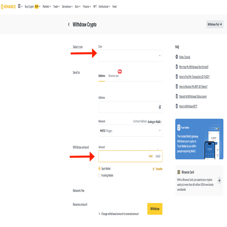 BinanceからLedgerウォレットに暗号資産を引き出す方法 | ledgerfiのブログ