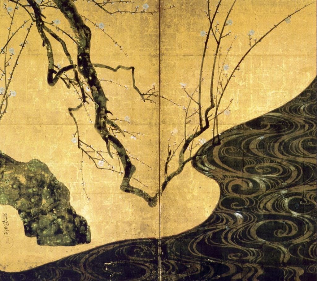 光琳『紅白梅図屏風』意外にも20世紀以前にはほとんど知られてい