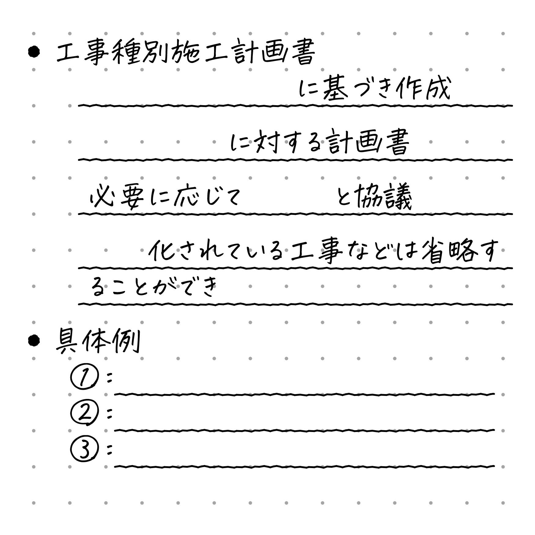 施工【施工計画書／工事種別施工計画書】｜ArchiNator