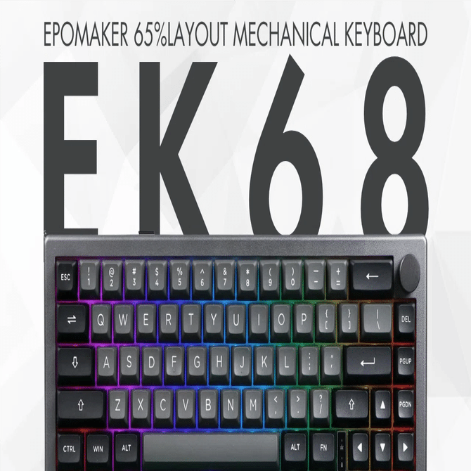 セール価格ならアリ】EPOMAKER EK68レビュー┃メカニカルキーボード