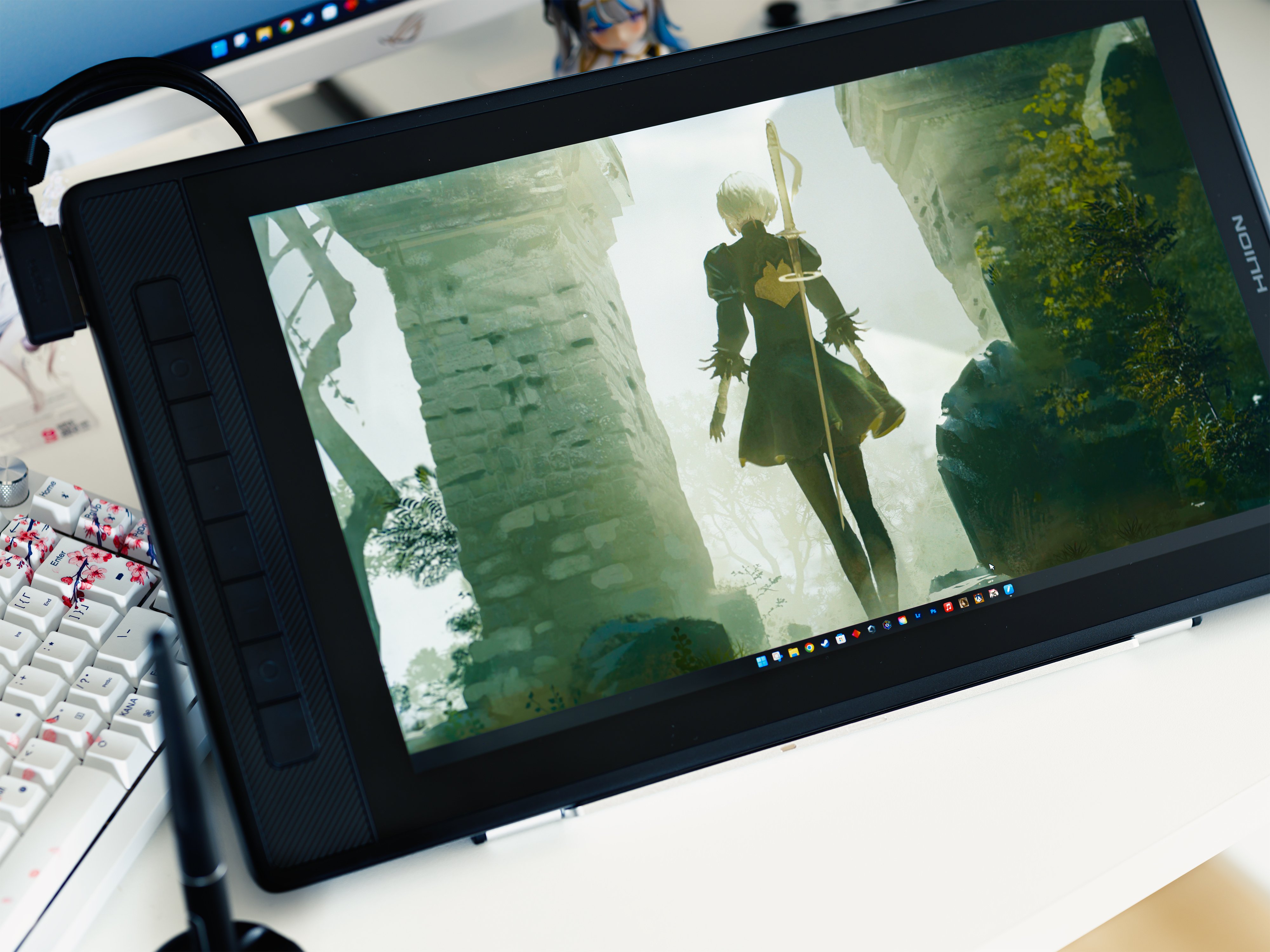 HUION / Kamvas Pro 16 2.5K という液晶ペンタブレットを買った HUION / Kamvas Pro 16 2.5K という液晶ペンタブレットを買った