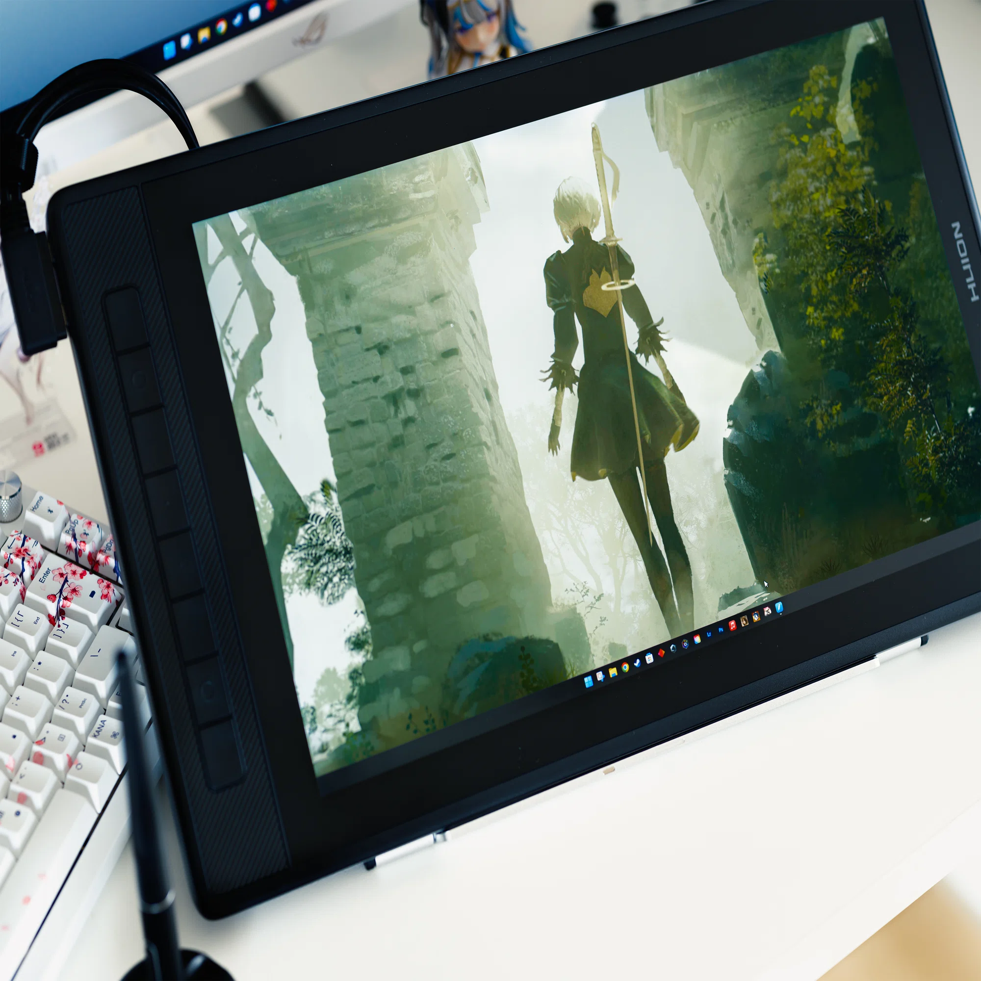 HUION / Kamvas Pro 16 2.5K という液晶ペンタブレットを買ったお話｜月乃