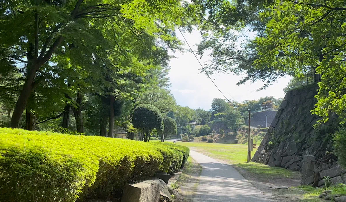 盛岡市街地観光(盛岡城址公園)