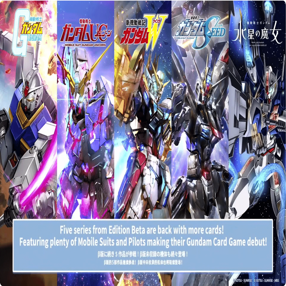 ガンダムカードコラム：バンダイカードゲームフェス情報から分かること