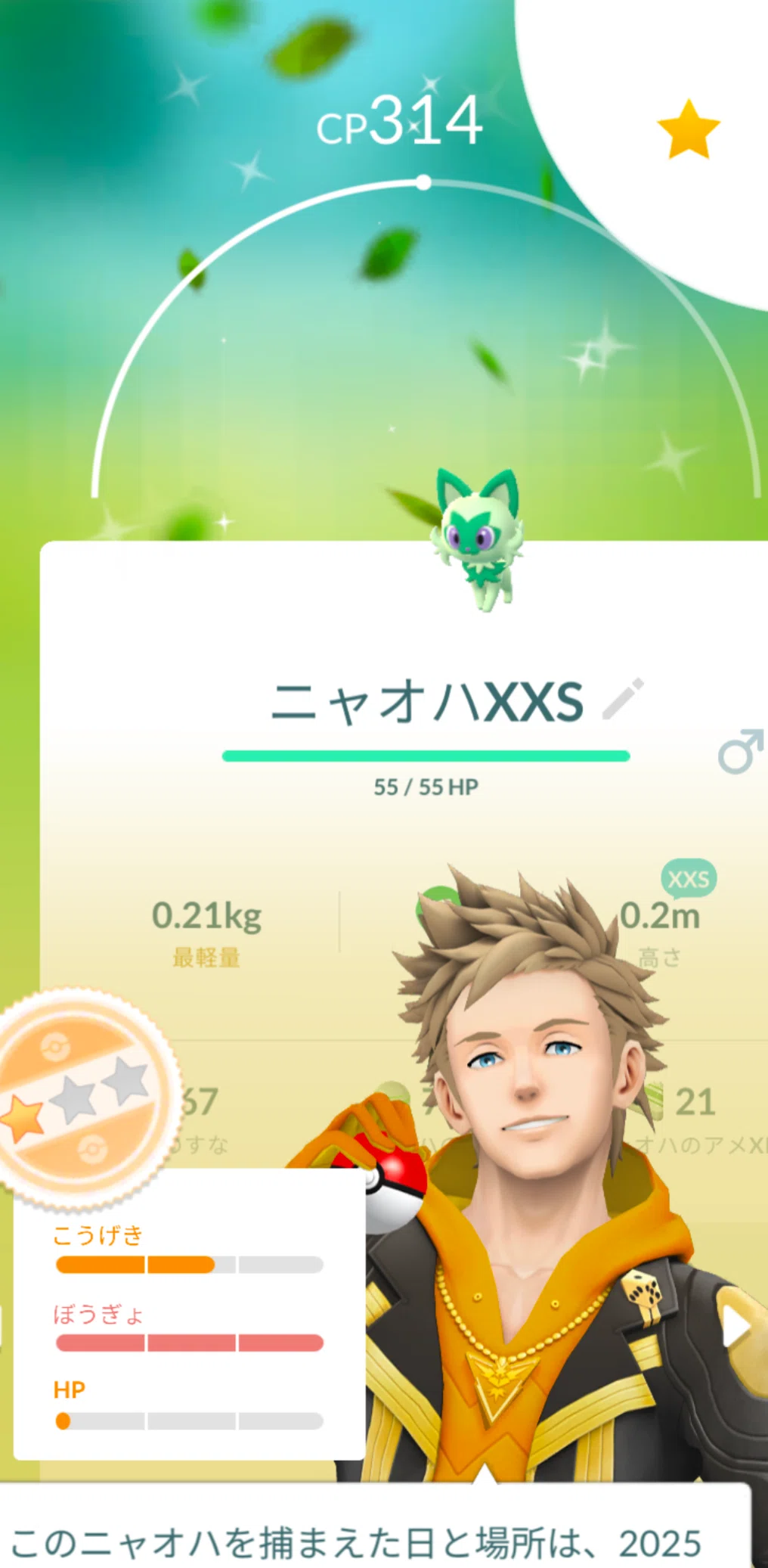ニャオハ コミュニティデイ結果報告｜只今工事厨(ダメタマゴ)