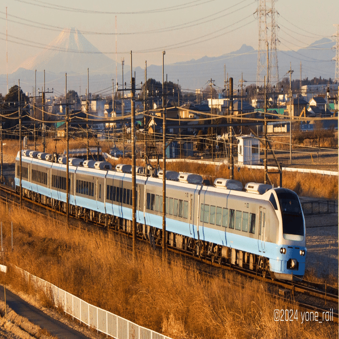 臨時特急「開運成田山初詣栃木」号｜yone
