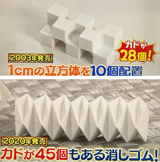 知られざる消しゴムの世界： 小学生の思い出から最新消しゴム