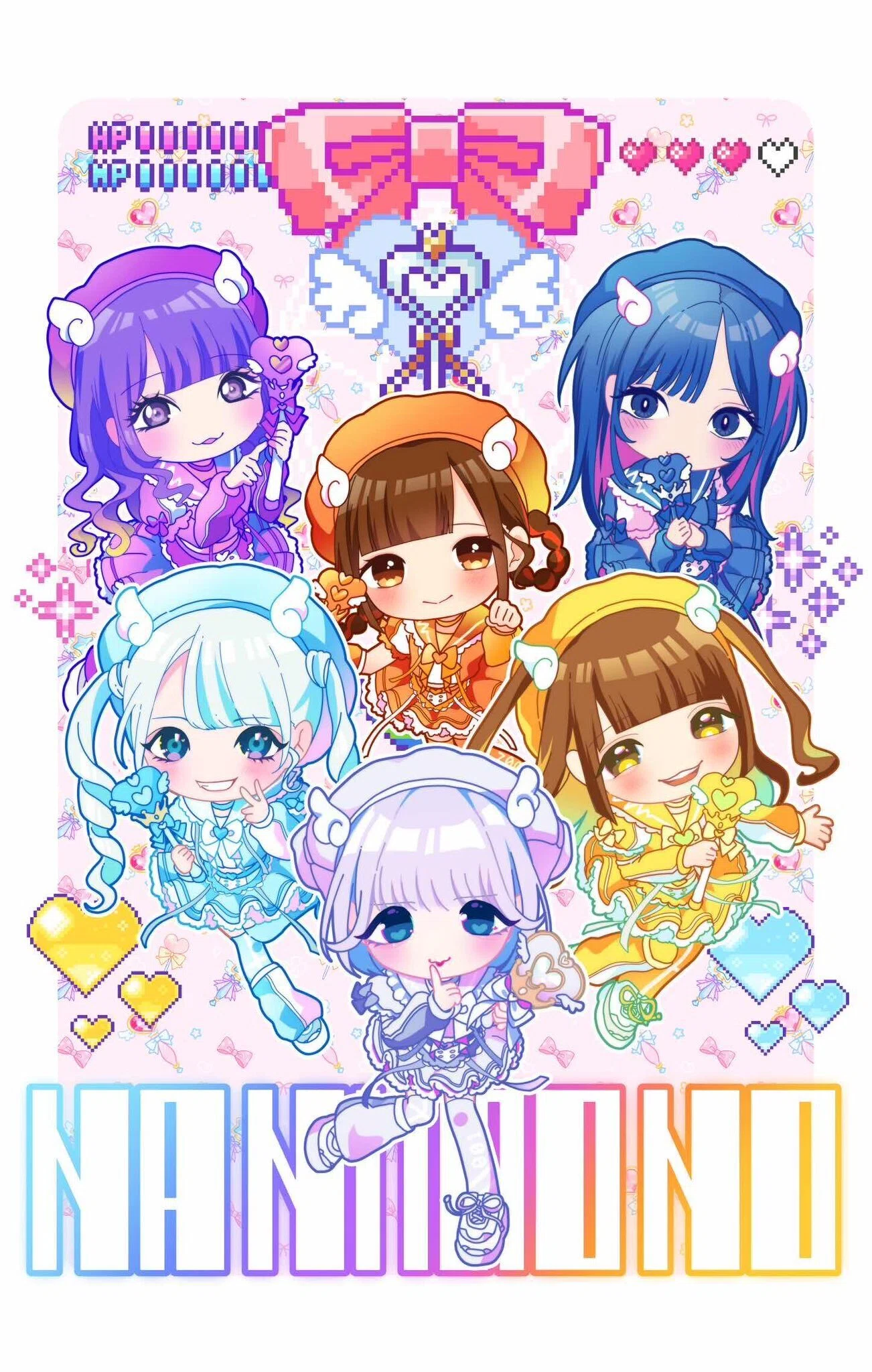 実在の人物をキャラクター化する‐「NANIMONO」グッズイラスト制作過程