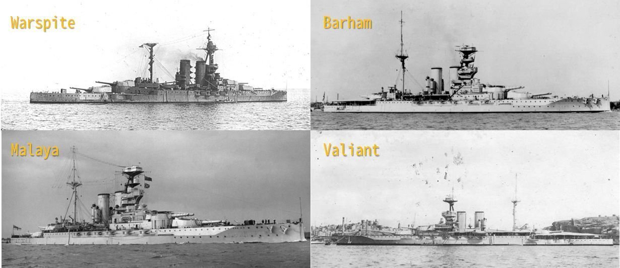 H.M.S. Queen Elizabeth Class 1941 英国海軍クイーン