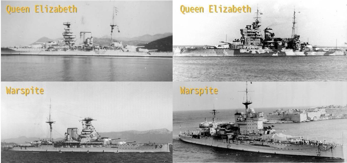 H.M.S. Queen Elizabeth Class 1941 英国海軍クイーン H.M.S. Queen Elizabeth Class 1941 英国海軍クイーン