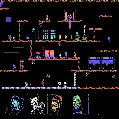 妖怪屋敷(CASIO/MSX) リブート（GFX）版｜やぢおぅ / Yazioh