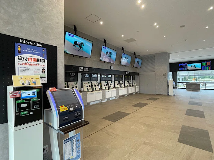 名古屋競馬場券売機
