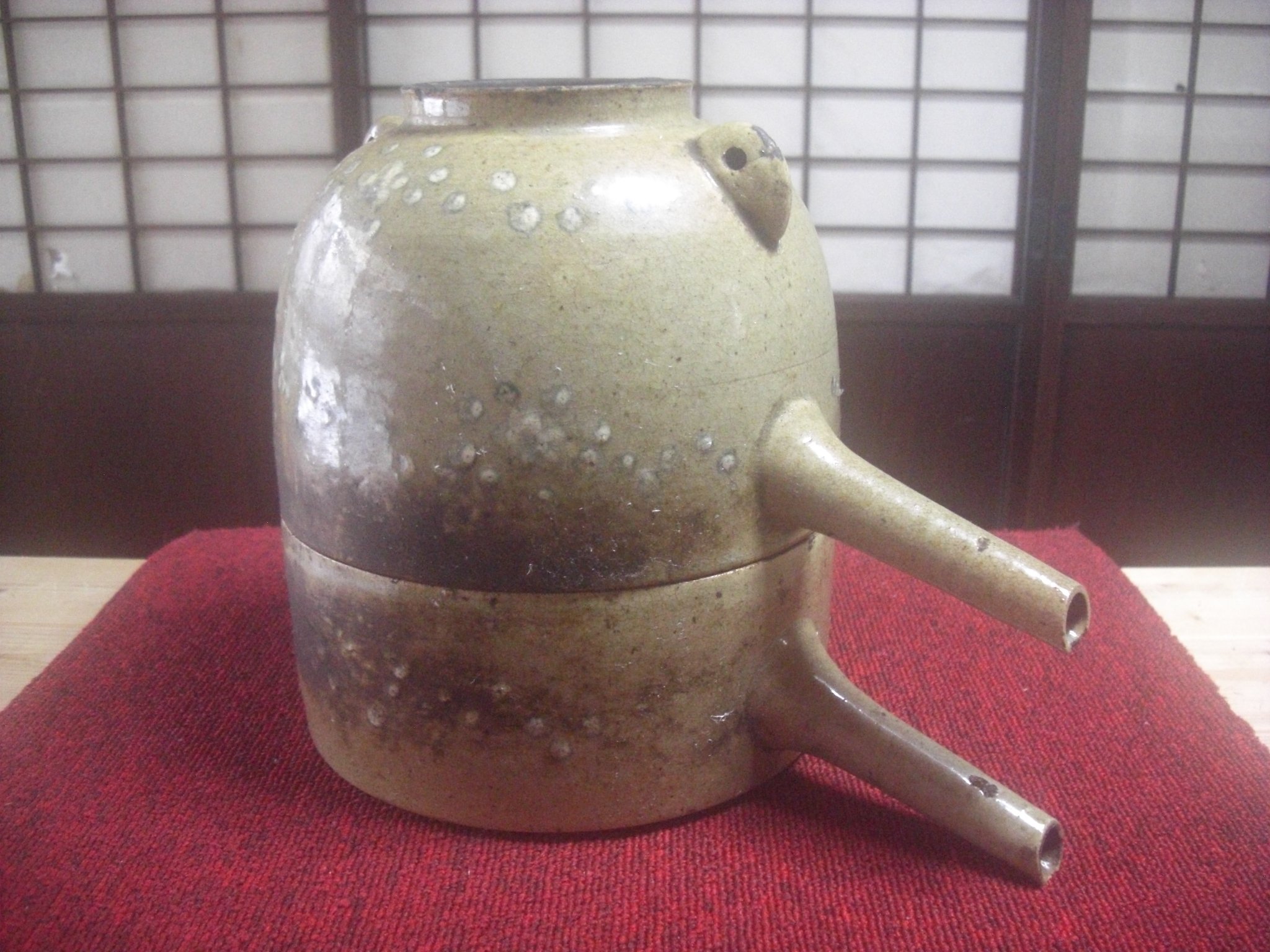 アンティーク らんびき 蘭引 蒸留器 香水作り ジャンク 蓋無し