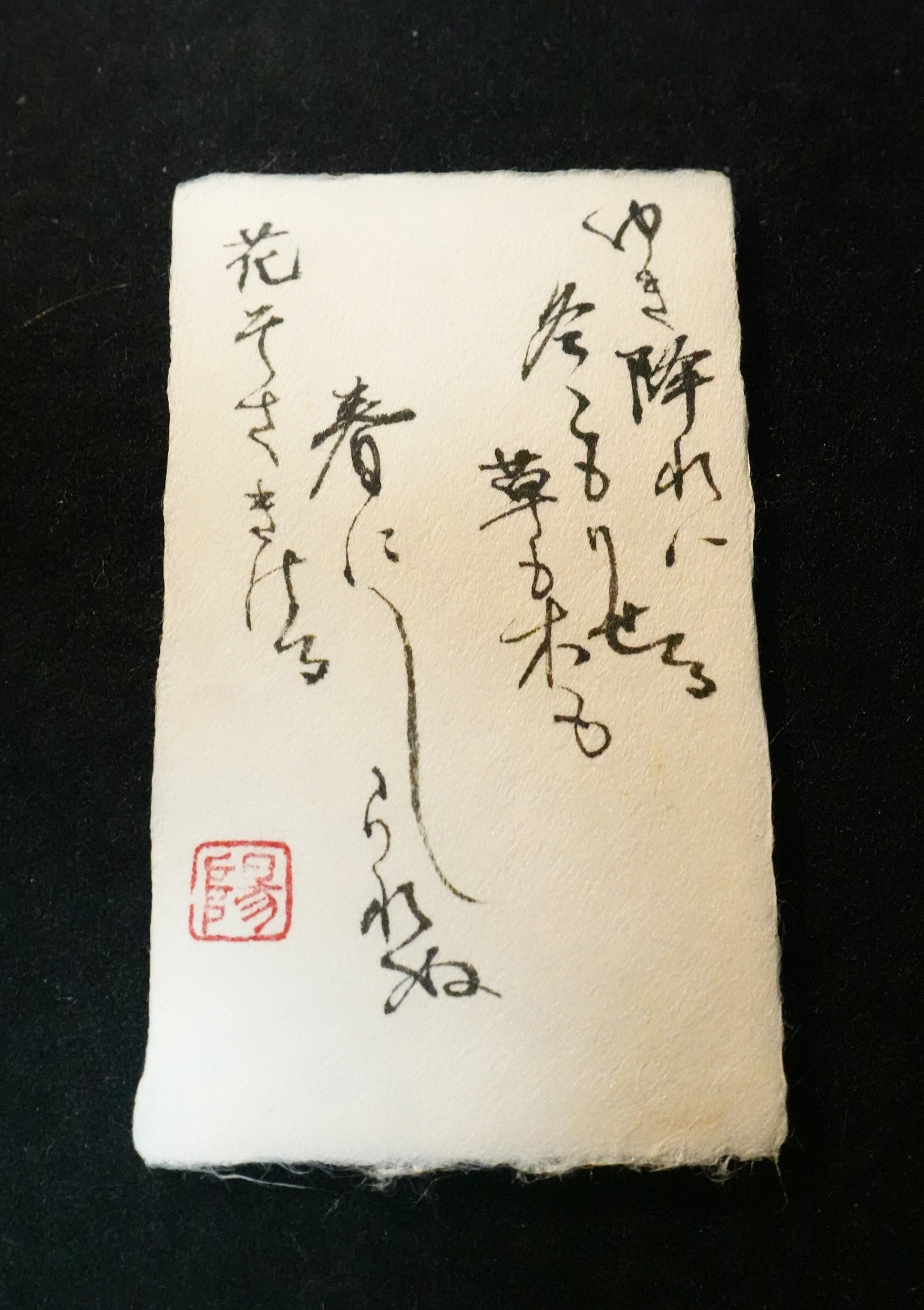 雪降れば冬ごもりせる草も木も春に知られぬ花ぞ咲きける|なかつ 雪降れば冬ごもりせる草も木も春に知られぬ花ぞ咲きける|なかつ