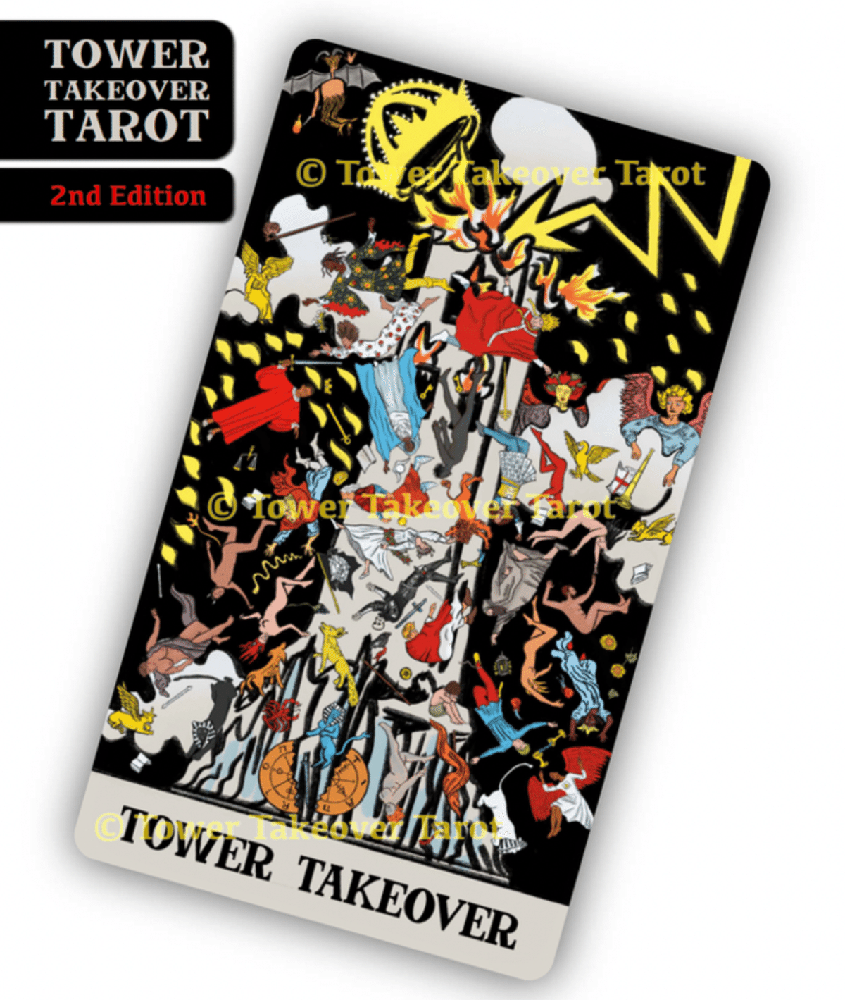 全てが「塔」になるタロットの新境地】TOWER TAKEOVER TAROT ｜D