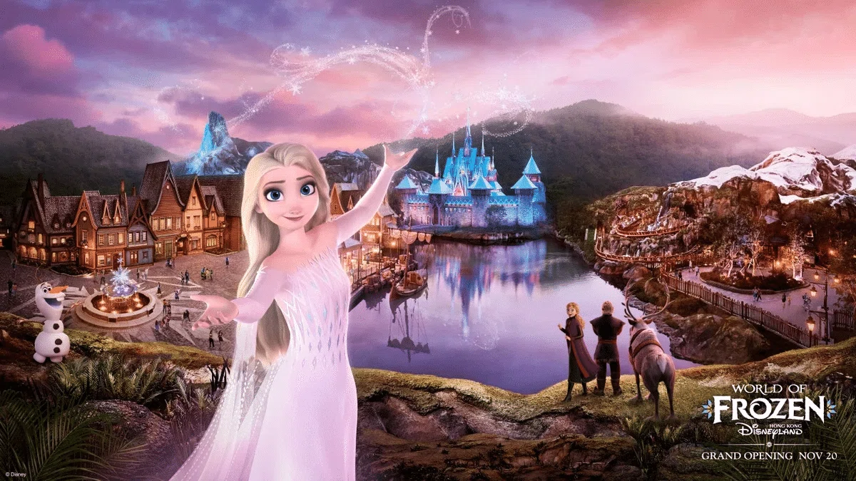 香港ディズニーランド アナと雪の女王