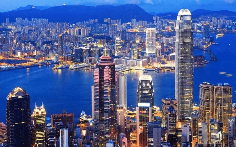 香港 ビクトリアピーク 100万ドルの夜景