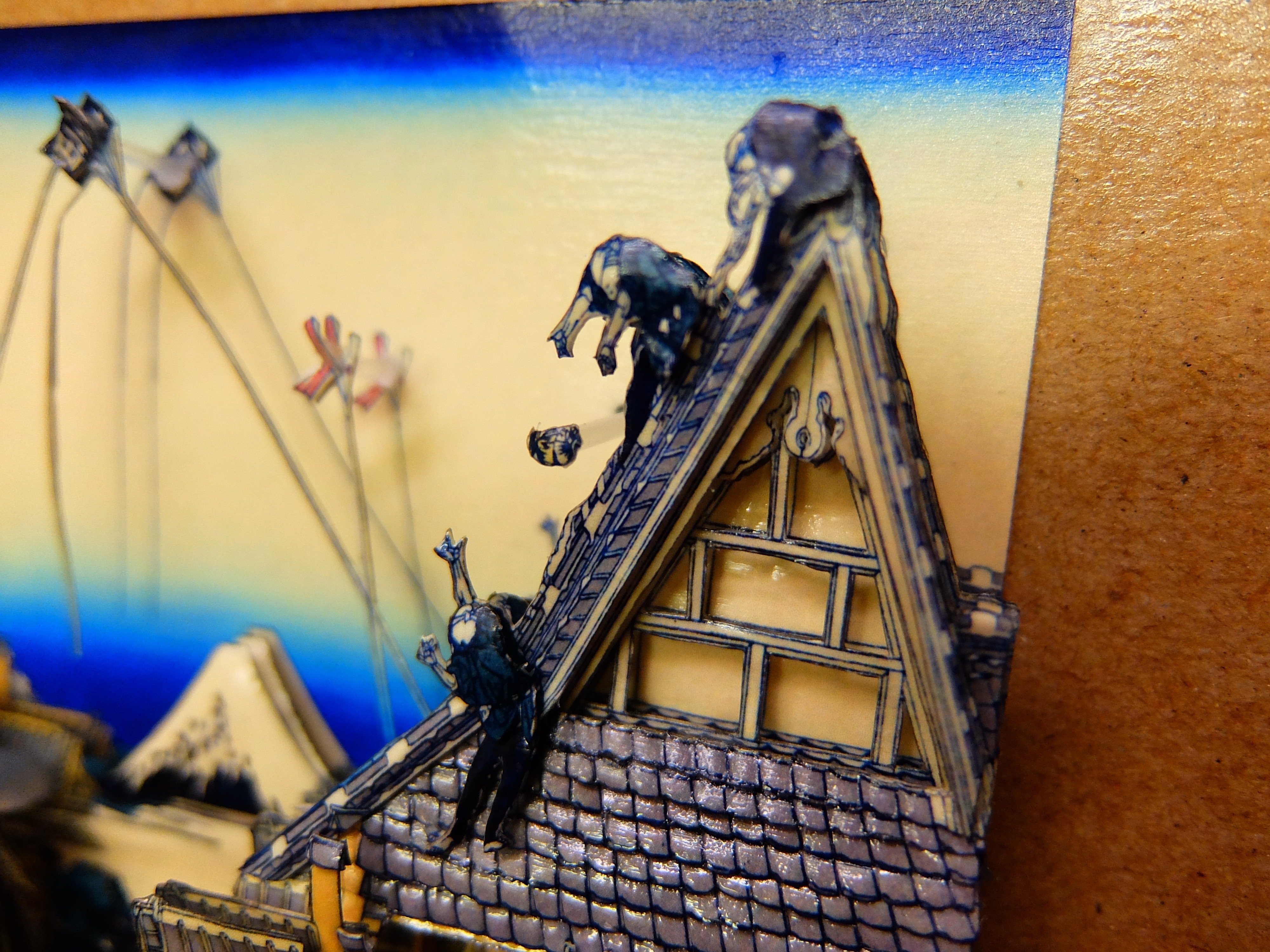 シャドーボックスのおもしろさ｜シャドーボックス アートコテージ 福田桜