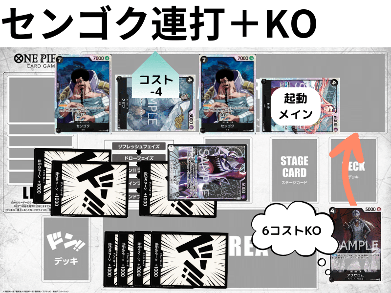 無料記事】10.5弾先行体験レポート【黒モリア】センゴクの適正
