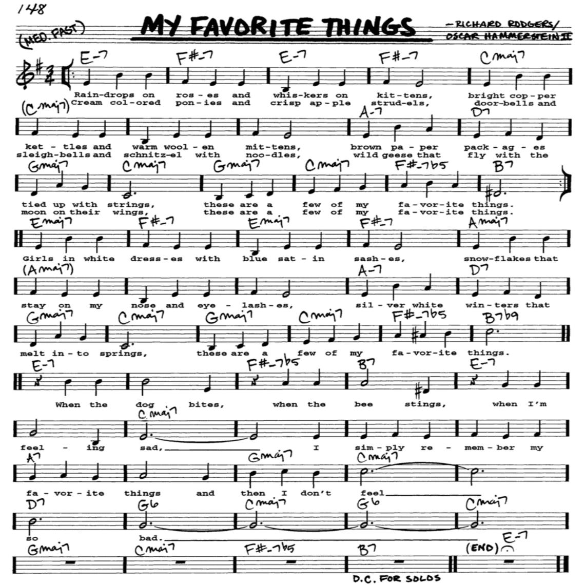 セッション定番曲その164：My Favorite Things｜Kohji Yoshida