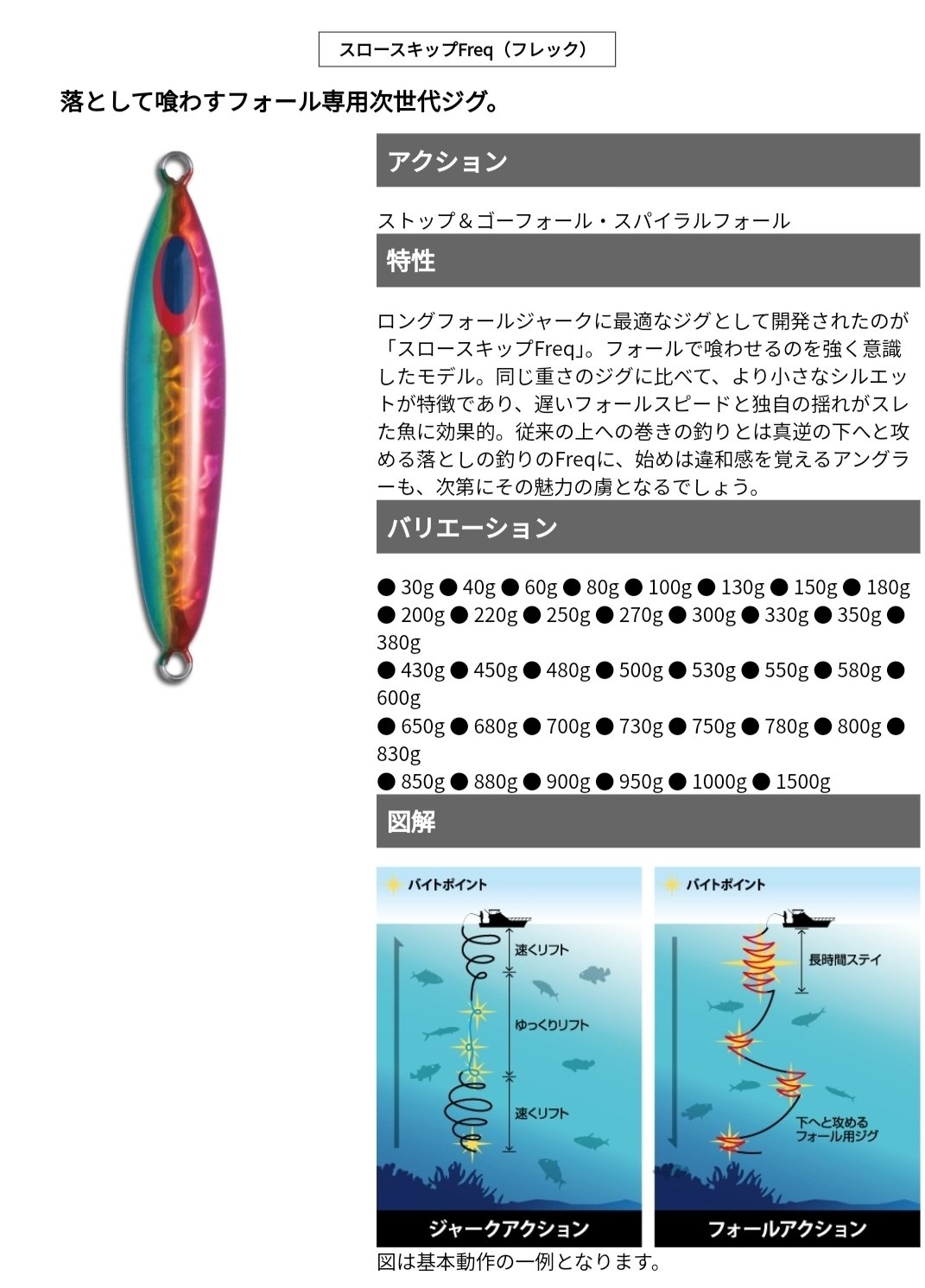 ゼスタ スローエモーション パワーピッチジャーク B48-PPJ