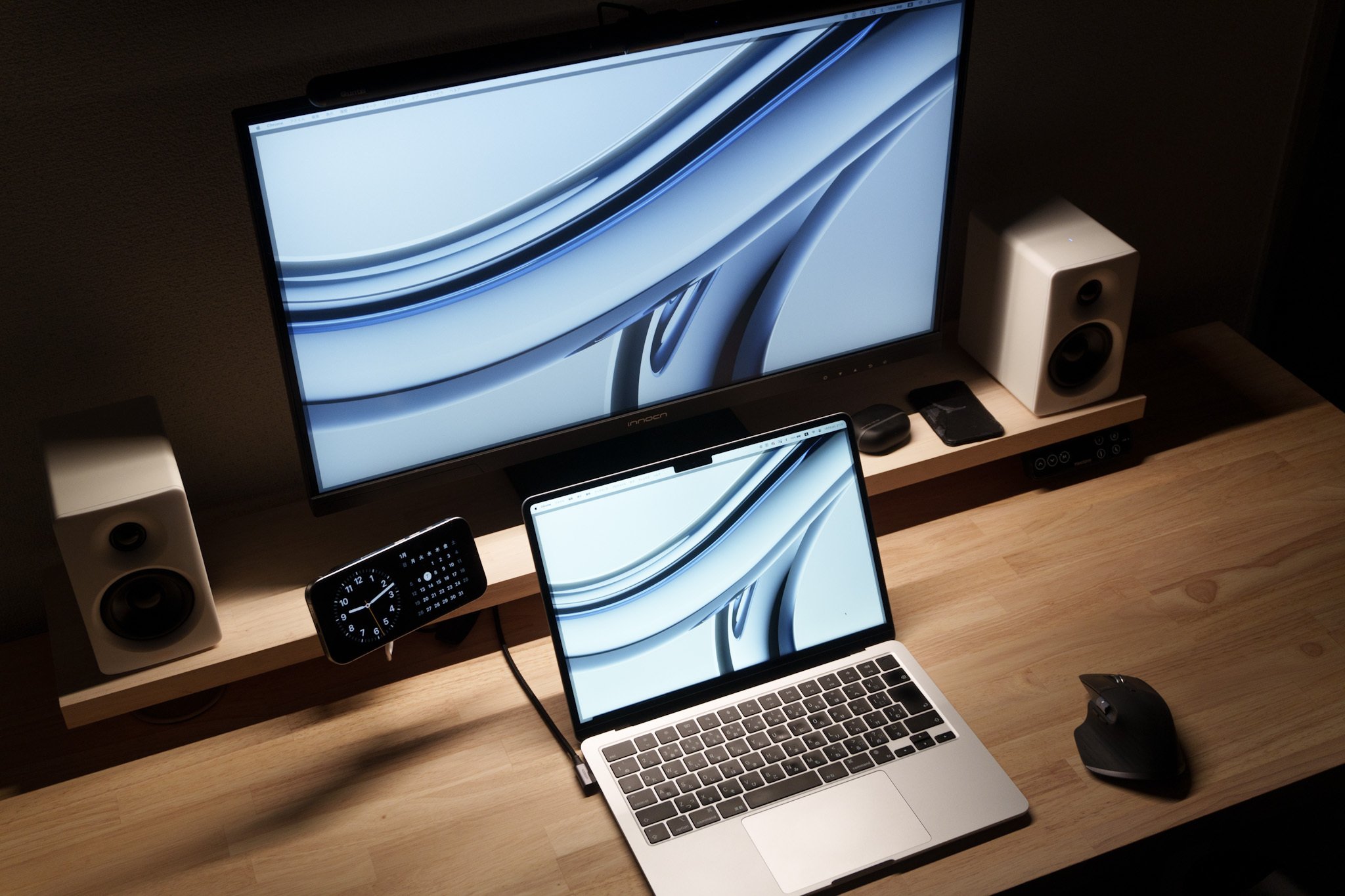 脚高5cm】低めのデスクシェルフを自作【DIY】｜murasaki