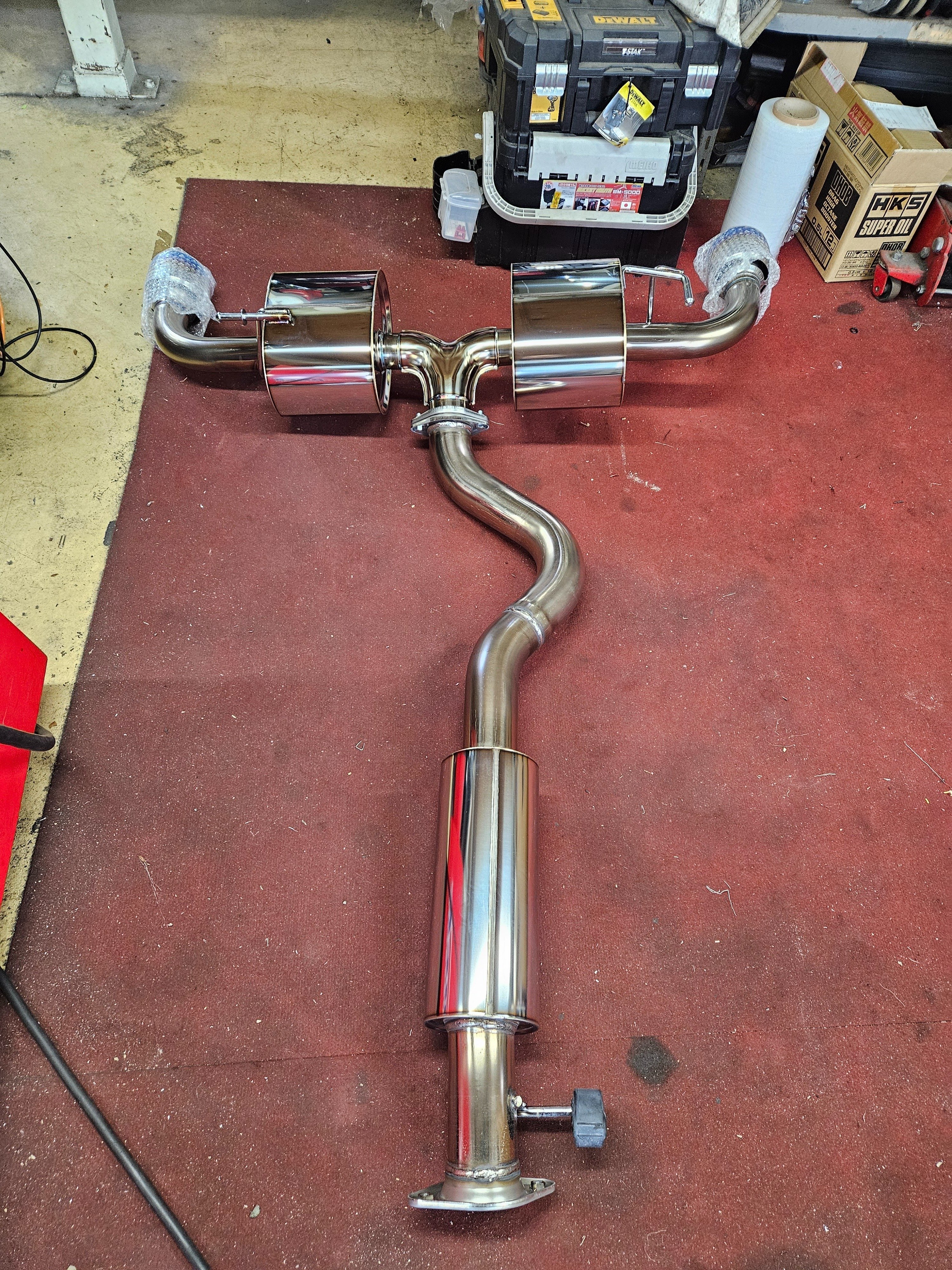 GRヤリス　HKS スーパーターボマフラー Super Turbo Muffler：GRヤリス
