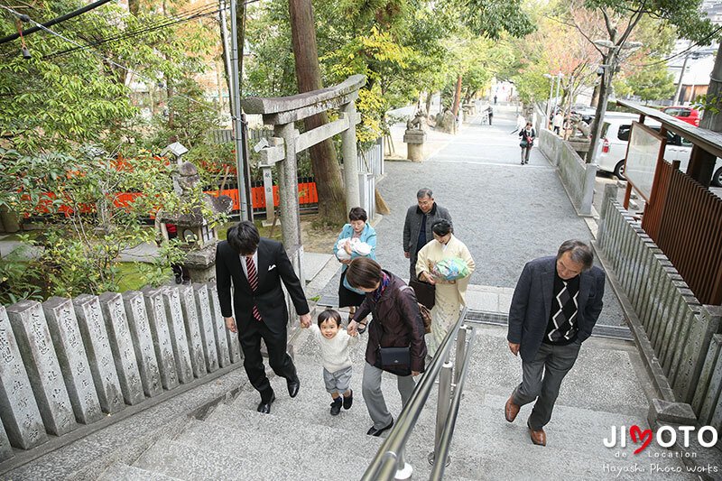 伊射奈岐神社のお宮参り出張撮影