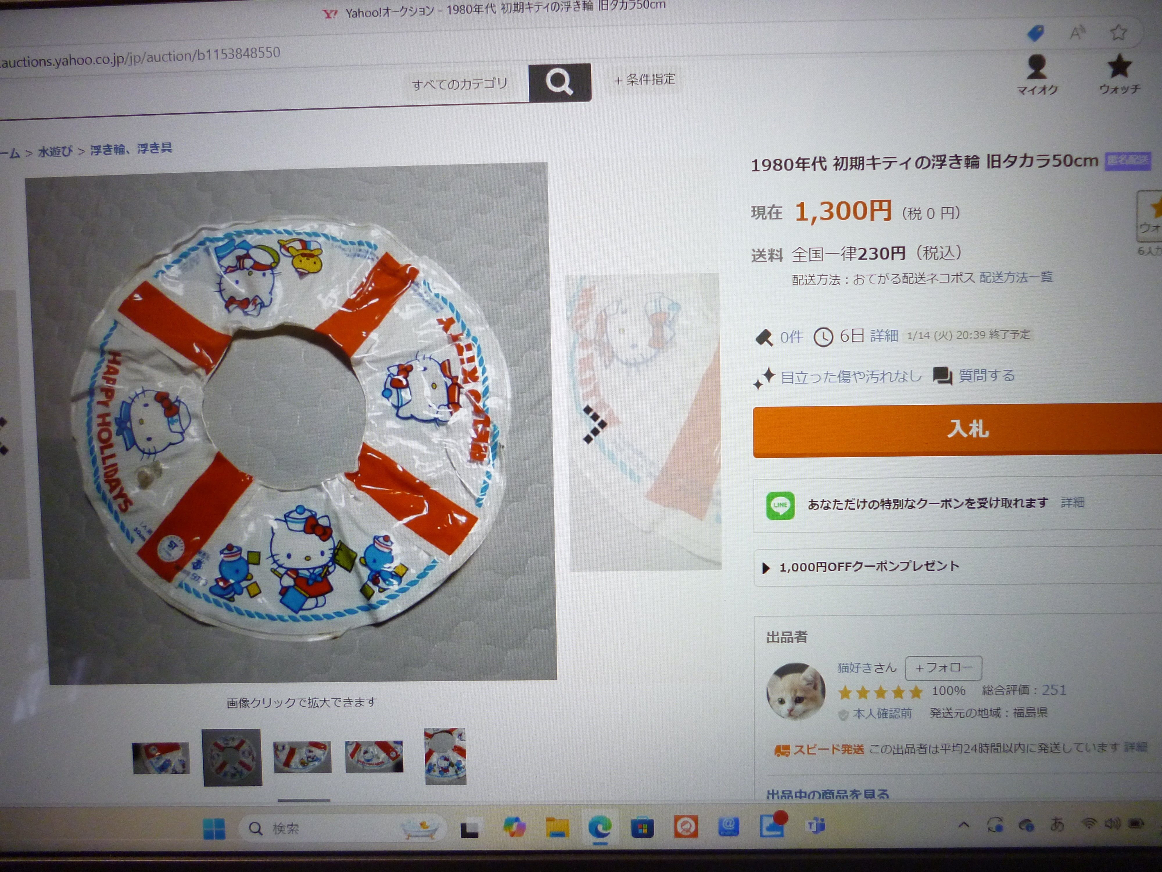 オークションの中の空気ビニール製品｜ヒロキ