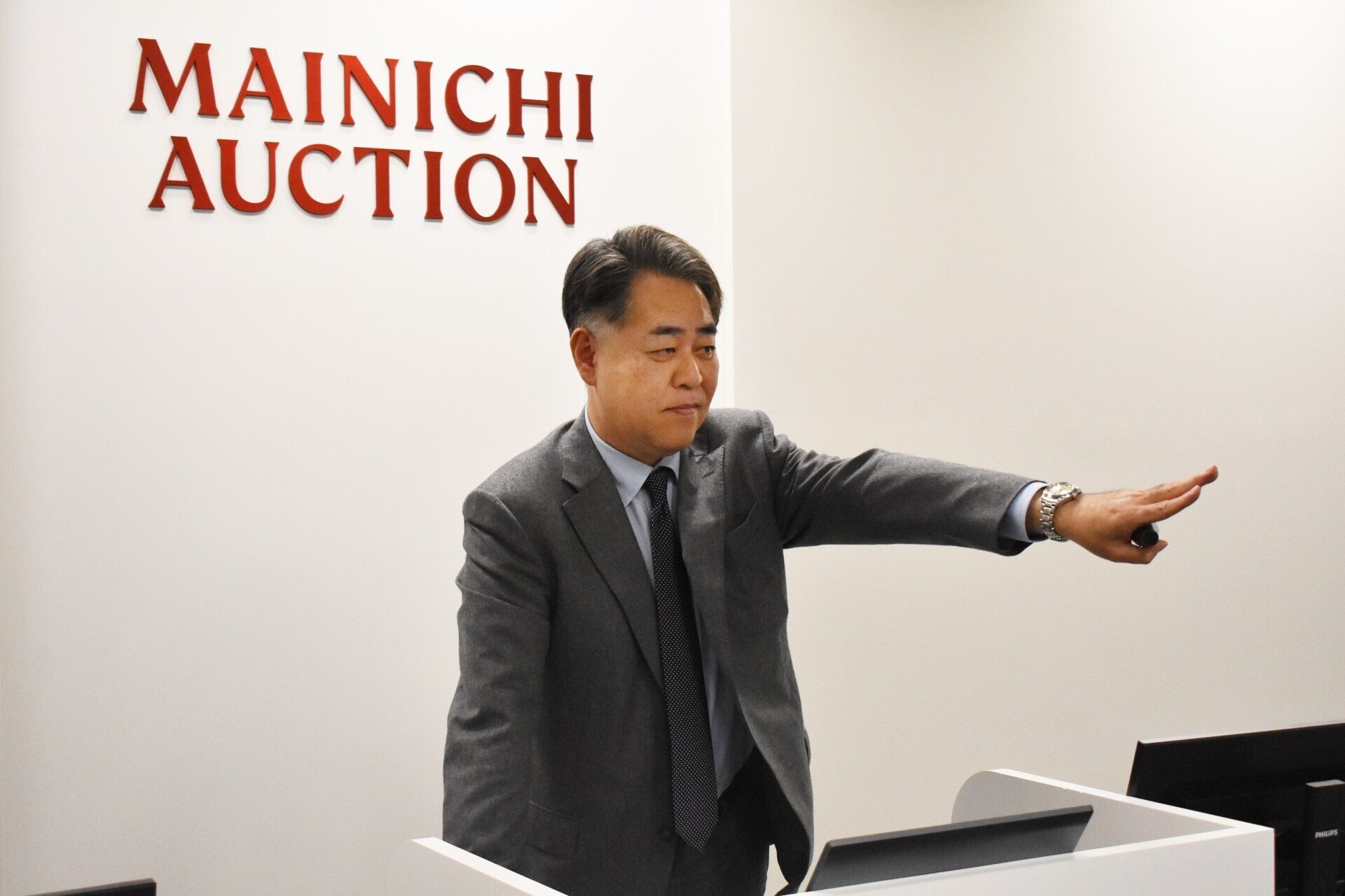 オークションを通じて、世界中のお客様へアートを届けたい」毎日