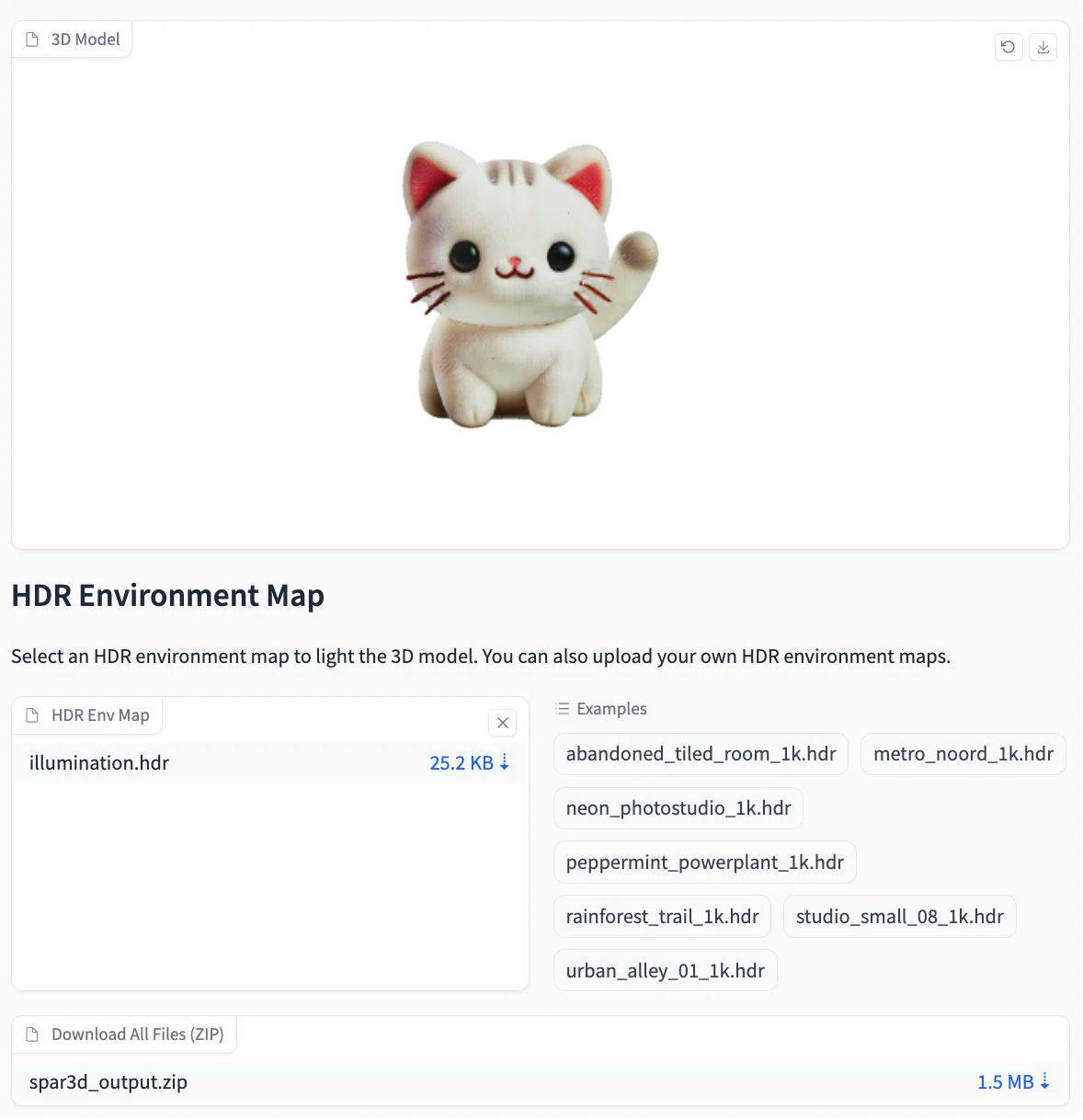 画像から高速で3D生成するAIのStable Point Aware 3D (SPAR3D)を試してみる|SUTO