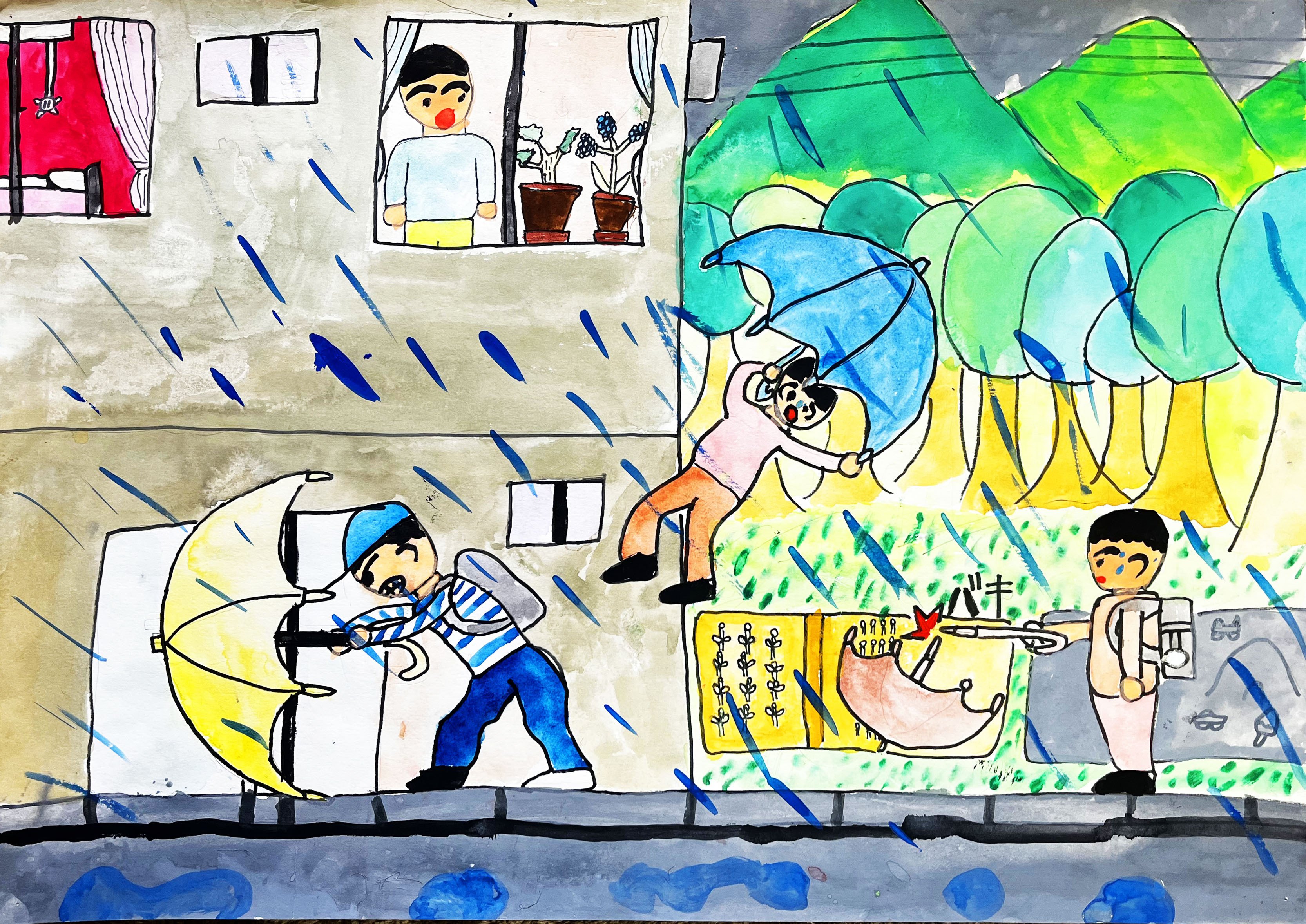 小さい頃描いた絵がでてきたよー 【その2】｜鹿角時計