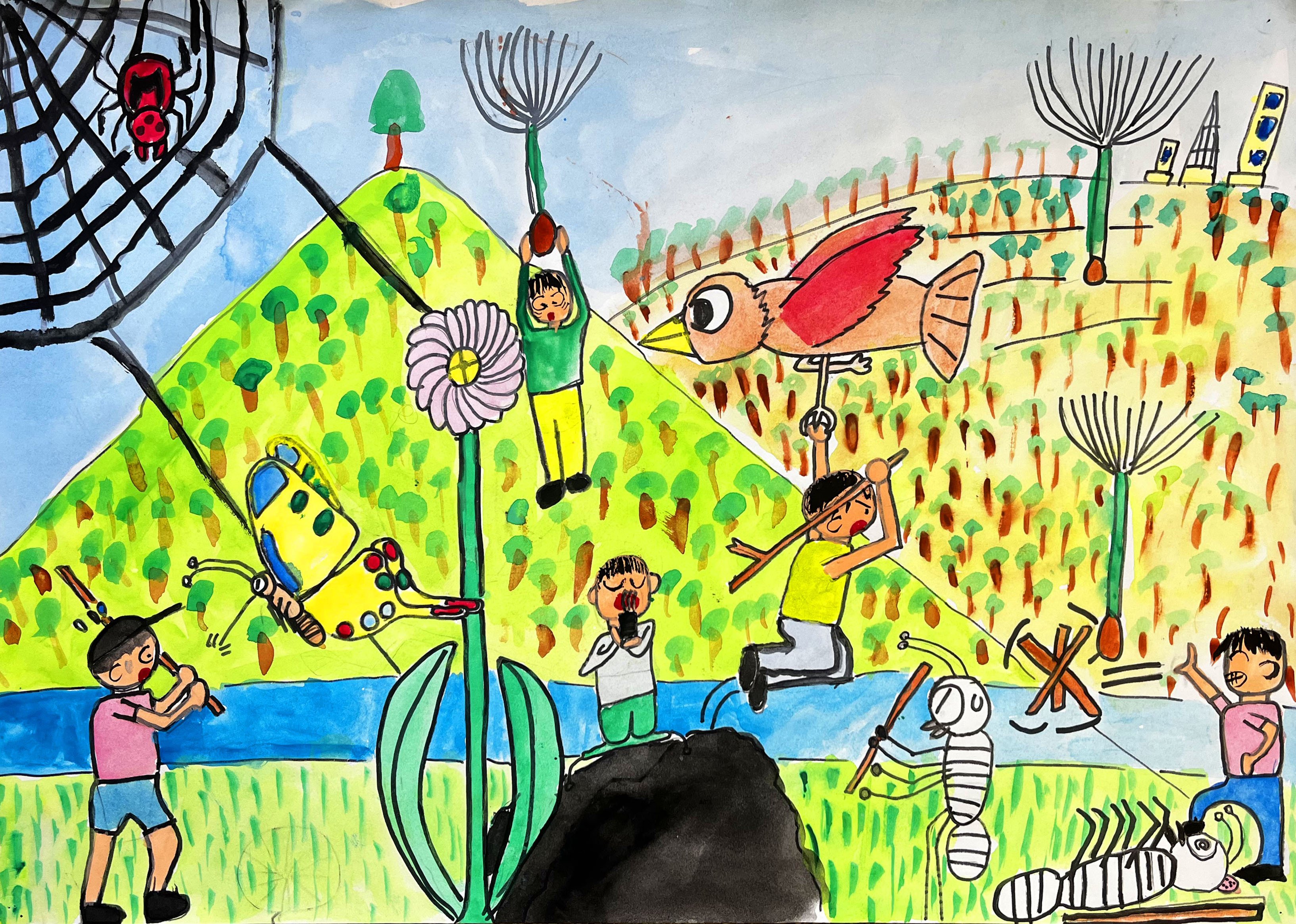 小さい頃描いた絵がでてきたよー 【その2】｜鹿角時計