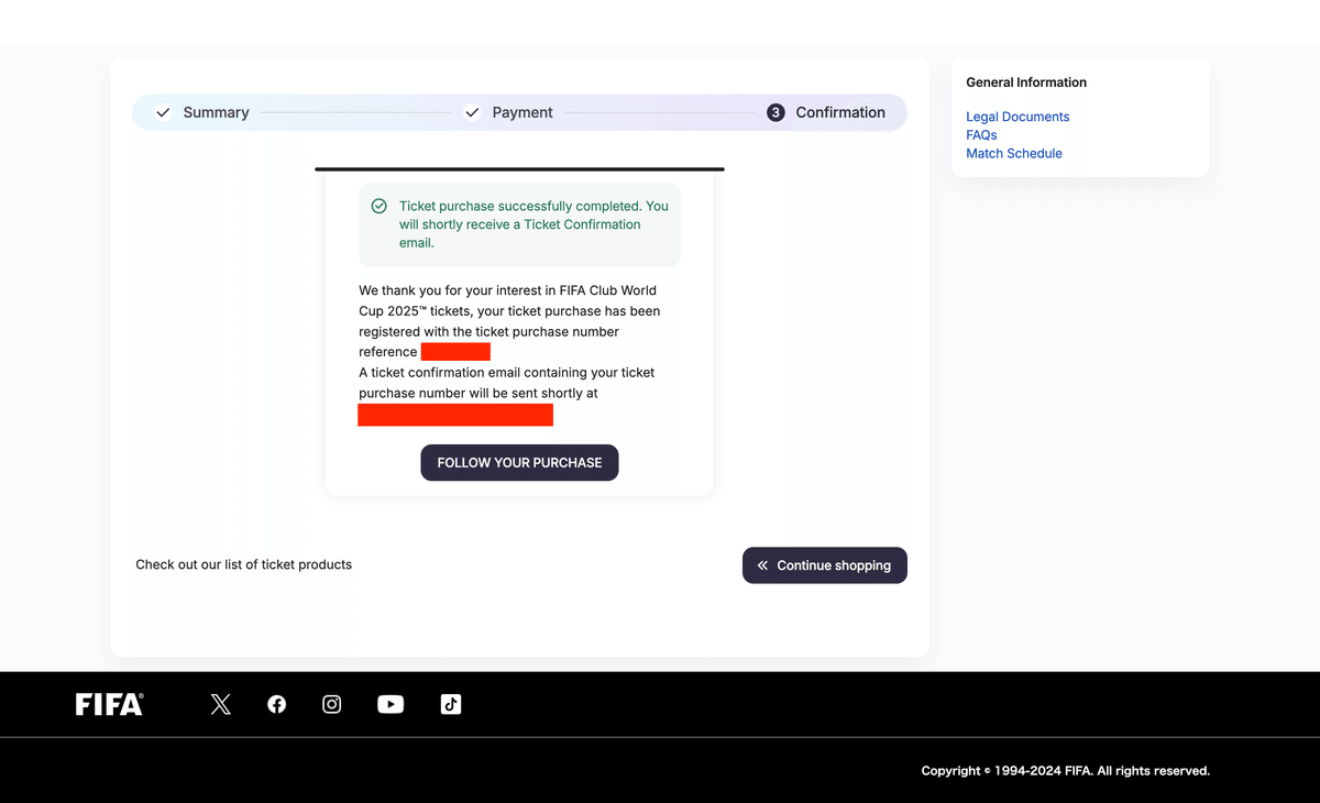 入手不可能！2008クラブワールドカップ決勝チケット半券 2008年12月21日 2025クラブワールドカップ 観戦チケット購入