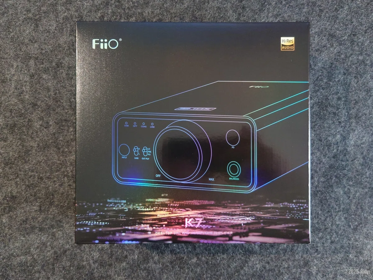 フィーオ FiiO K7（2025年3月購入） （遊び心も楽しいプレミアム 