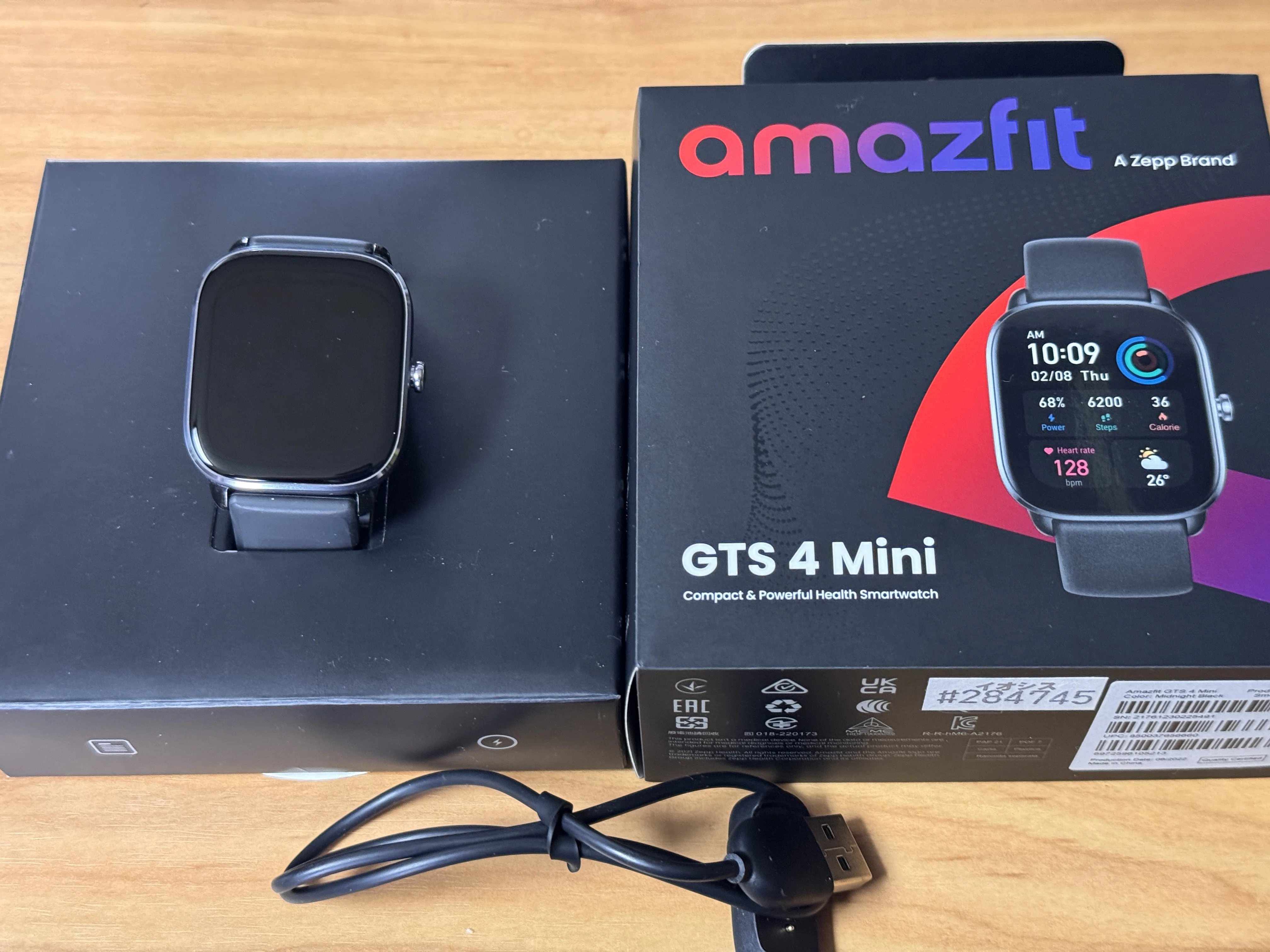 Amazfit GTS 4 Mini*オンライン限定 【中古】Zepp Health Amazfit GTS 