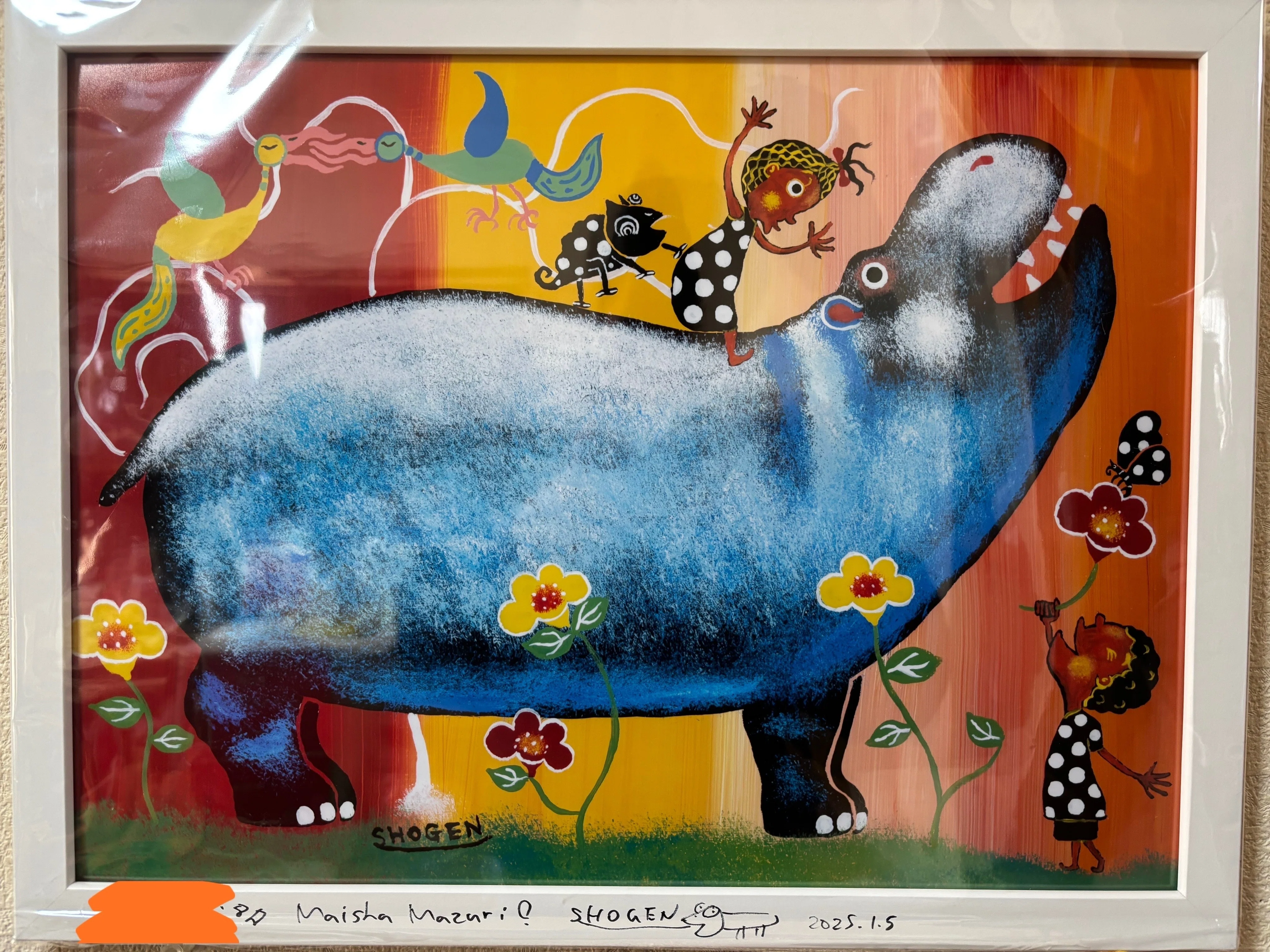 ペンキ画家SHOGENさんにお会いできた話【SHOGEN原画展 不恰好で