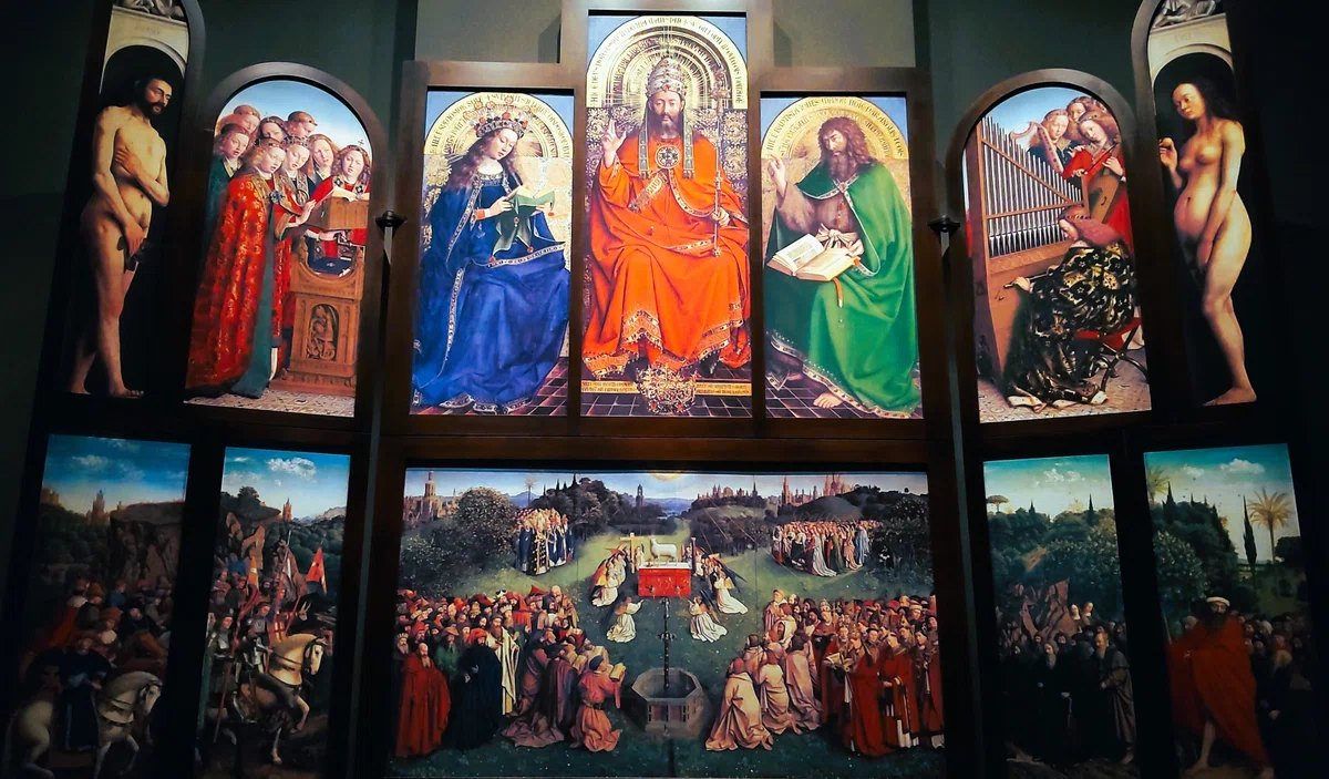 ヘントの祭壇画、大塚国際美術館