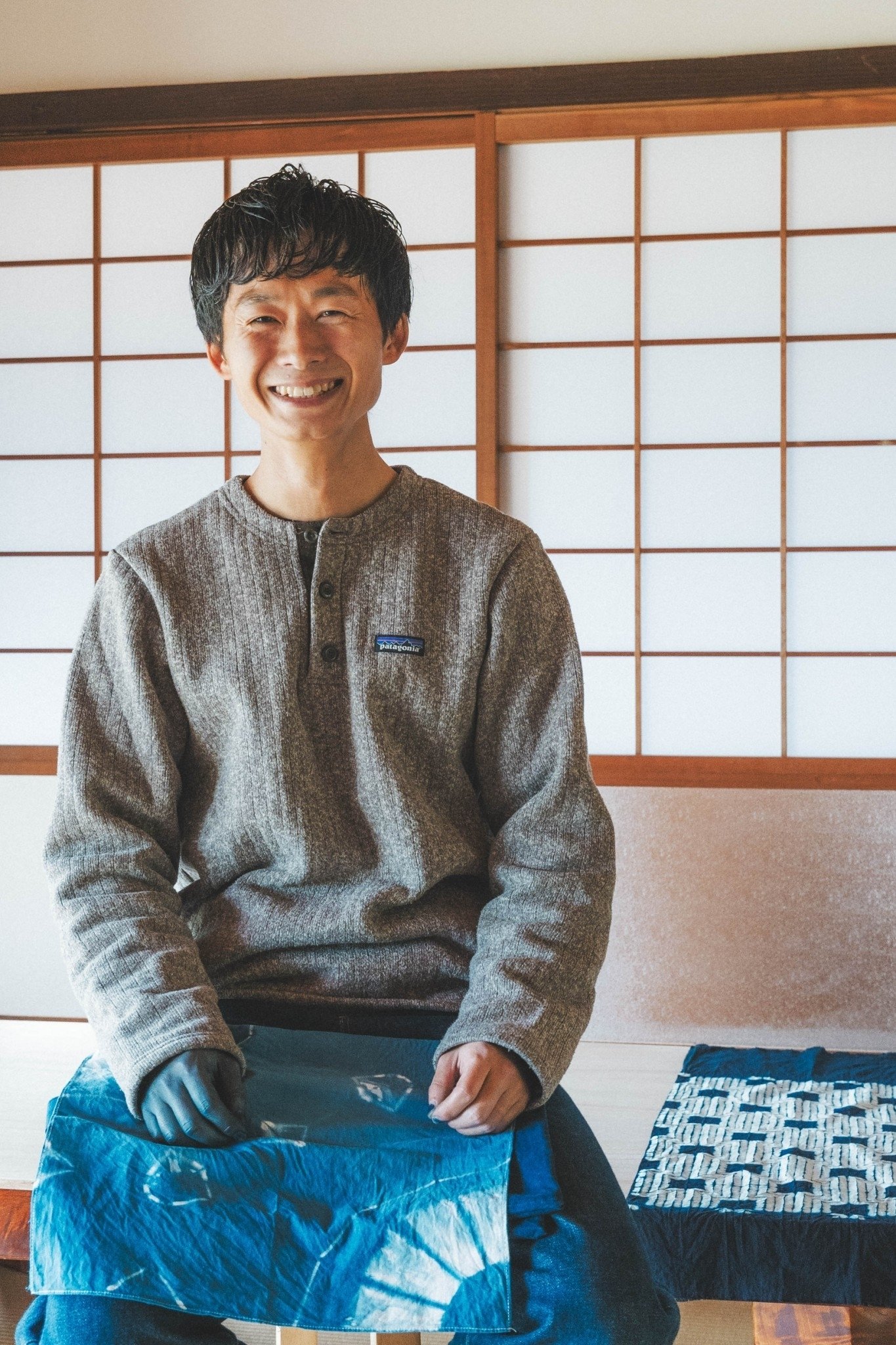 藍藝彩日さん 藍染について2.0｜縁-enishi-