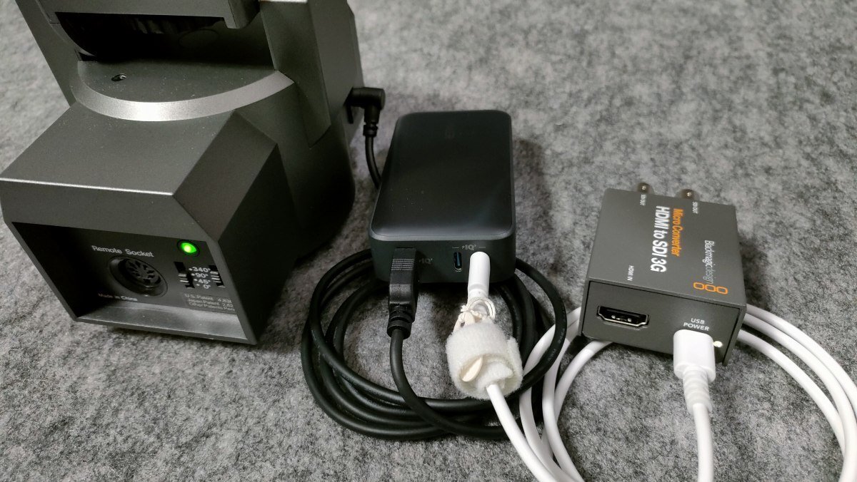 電動雲台MP-101をモバイルバッテリーで動かしてみた|マルさん 電動雲台MP-101をモバイルバッテリーで動かしてみた|マルさん