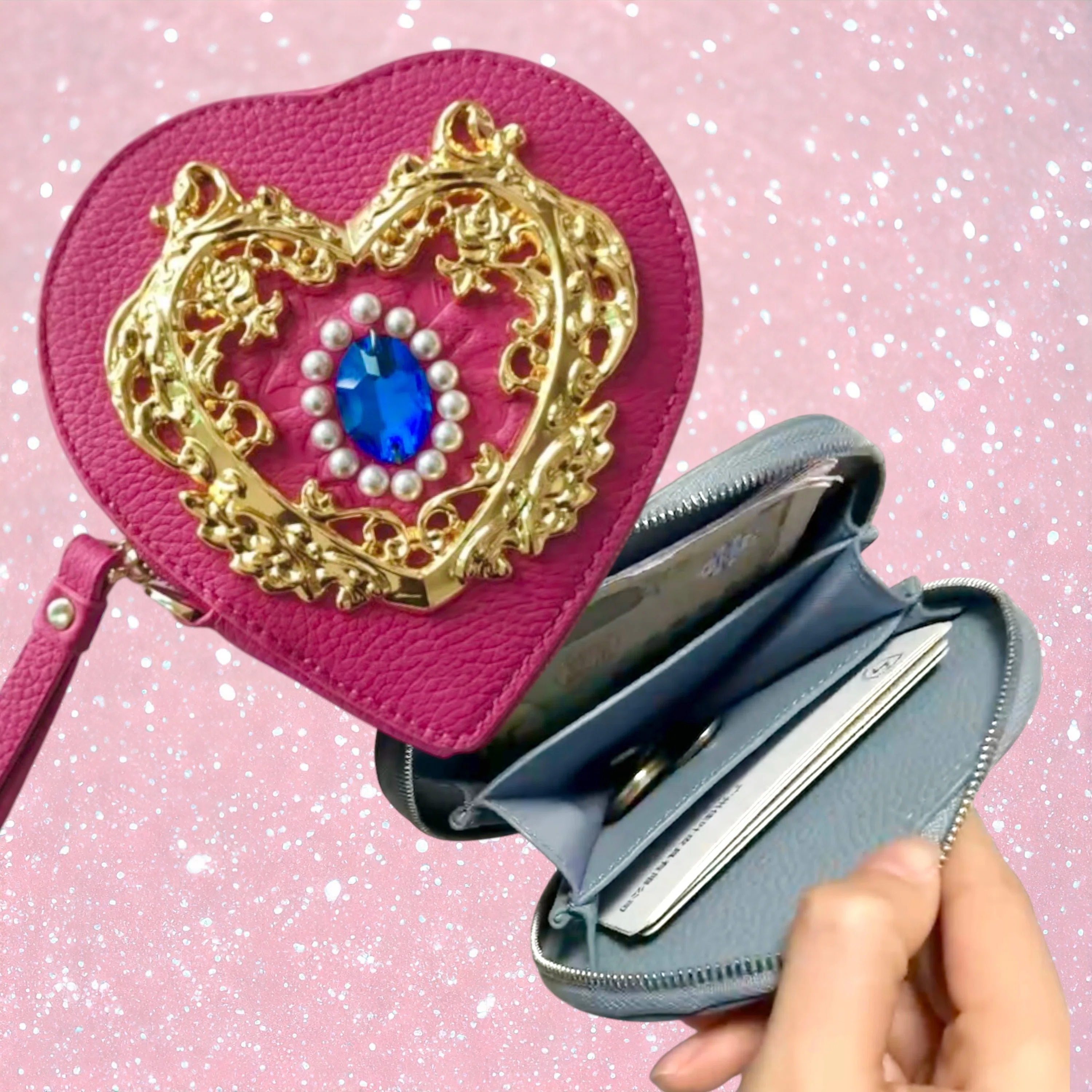 魔法少女な本革財布を！！マジカル♡ウォレット、作るぞ〜 【カワイイ