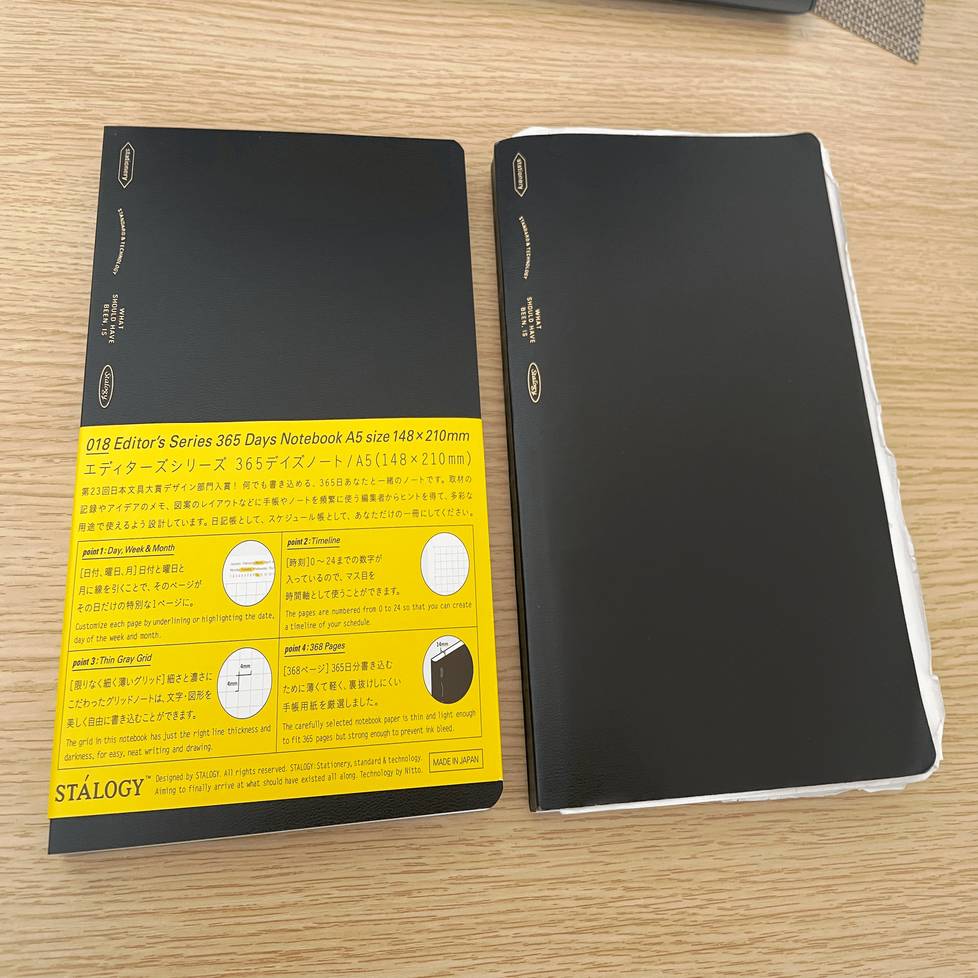 手帳更新】今年もニトムズ「365デイズノート」｜まつだ｜Jazz Piano