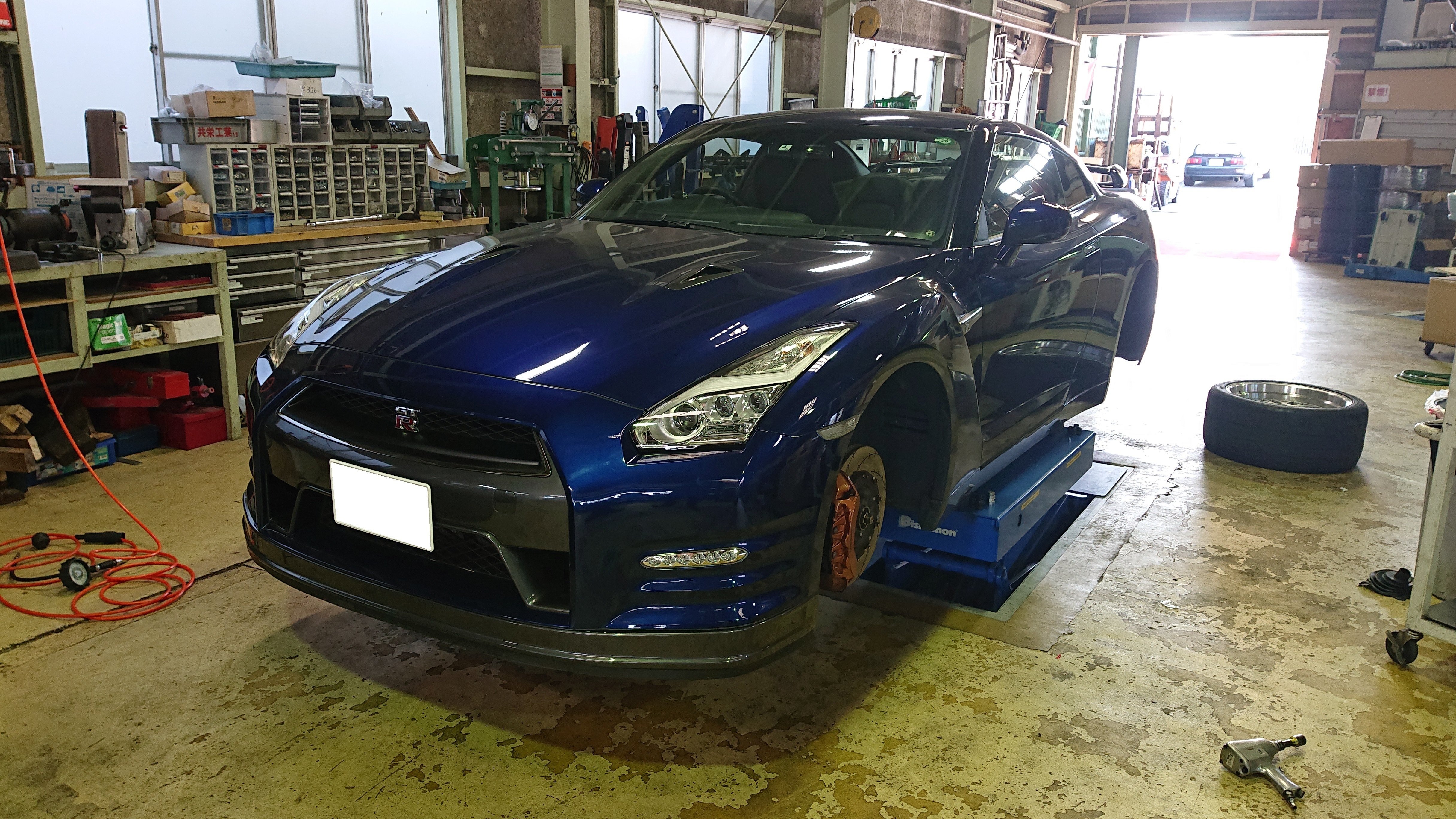 R35 GT-Rにて4WDシステム異常発生！あ～アテーサが逝ってしまったのか