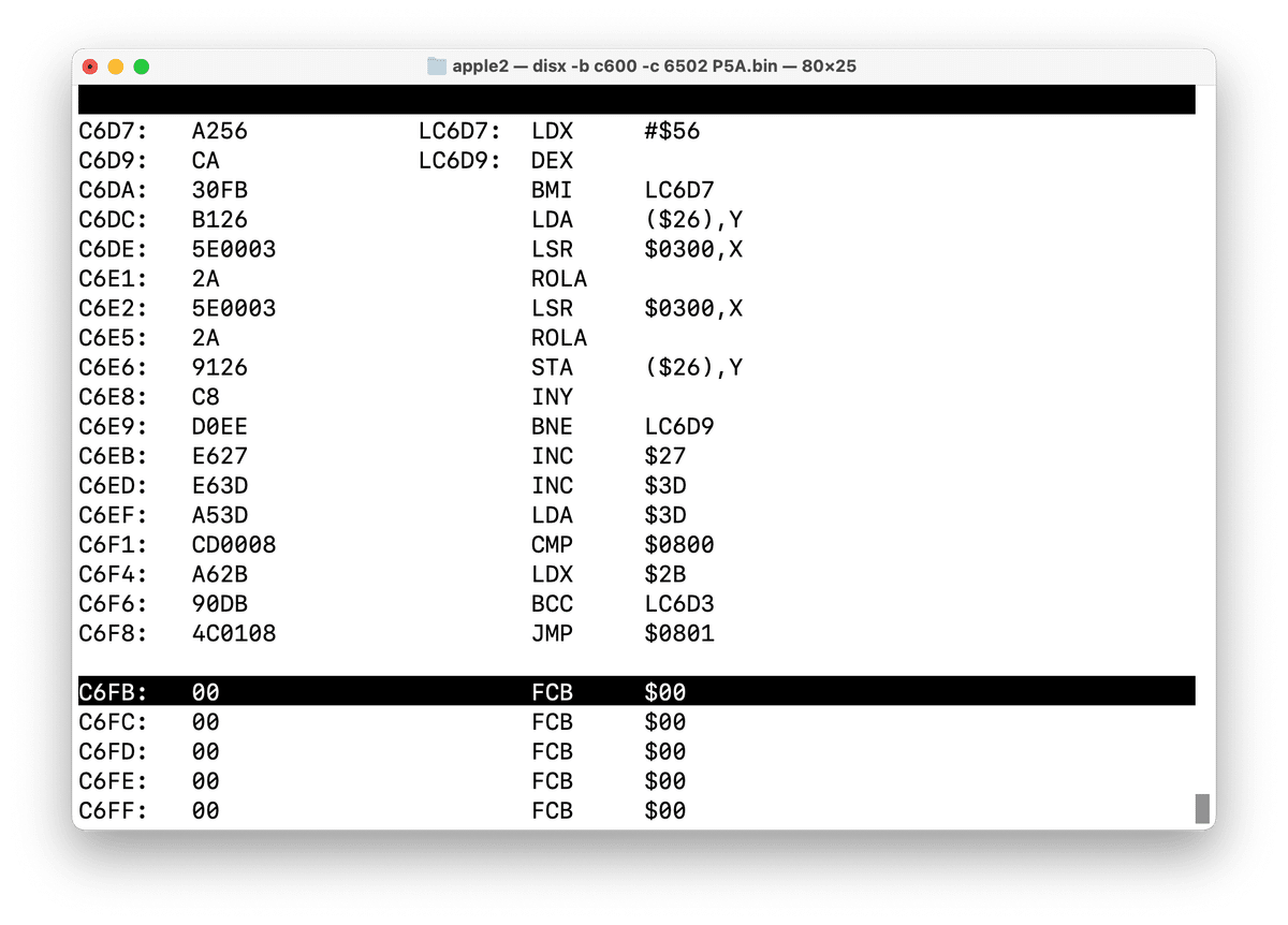 汎用逆アセンブラ disx｜ushicow