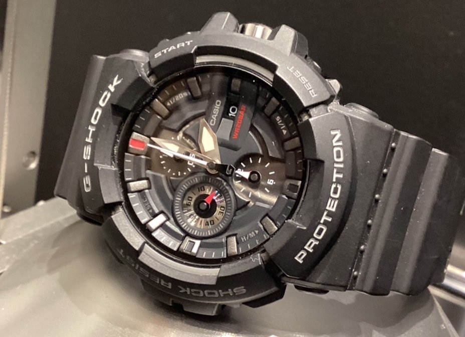 G-SHOCK パープル デジタル腕時計 電池交換必須‼️ G-SHOCK Battery Replacement and Time Setting! GA-110 Series
