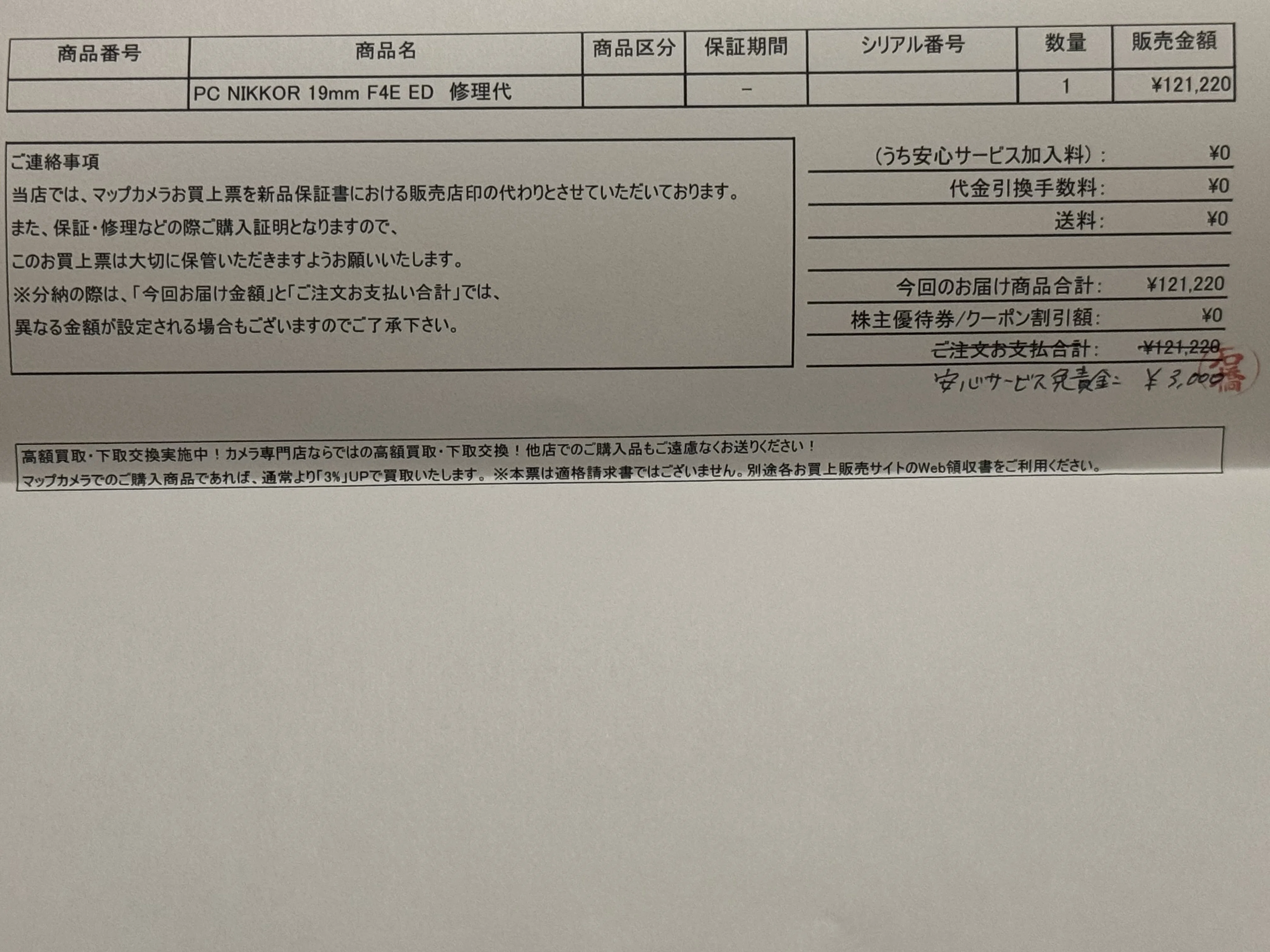 物損保証入っててよかった〜｜ワシじゃよ