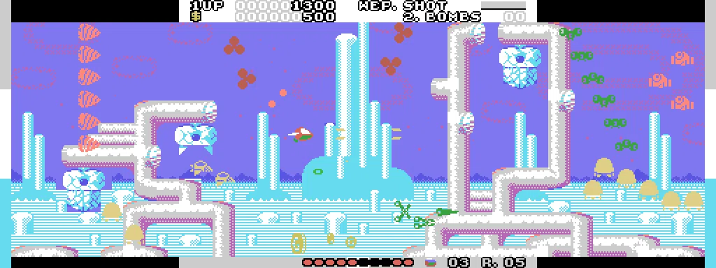 ファンタジーゾーン MSX GFX｜やぢおぅ / Yazioh