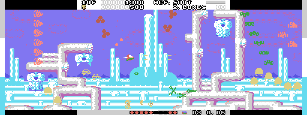 ファンタジーゾーン MSX GFX｜やぢおぅ / Yazioh